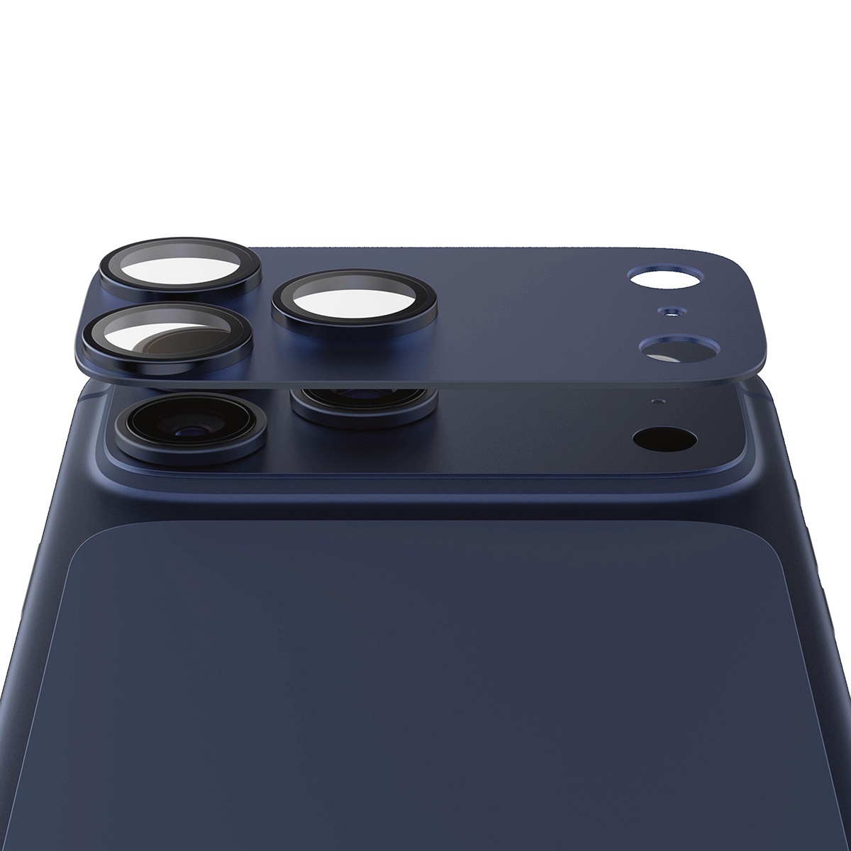 CARE by PanzerGlass Kameraschutzglas »Fender Color-Matched Camera Protector« für Apple iPhone 17 Pro Kameraschutz, Schutzfolie, Linsenschutz, kratz- & stoßfest