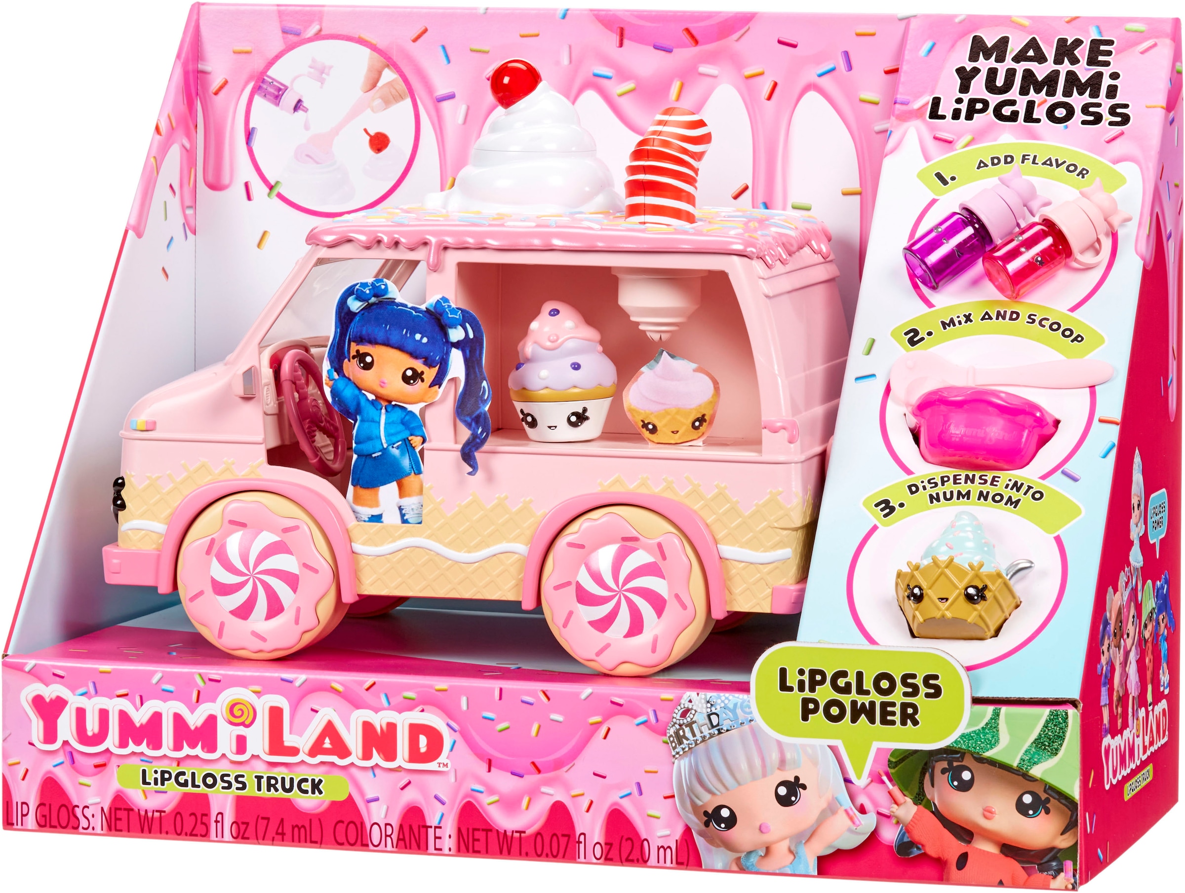 Spielzeug-Bus »Yummiland Lipgloss Truck«, inklusive Schlüsselanhänger