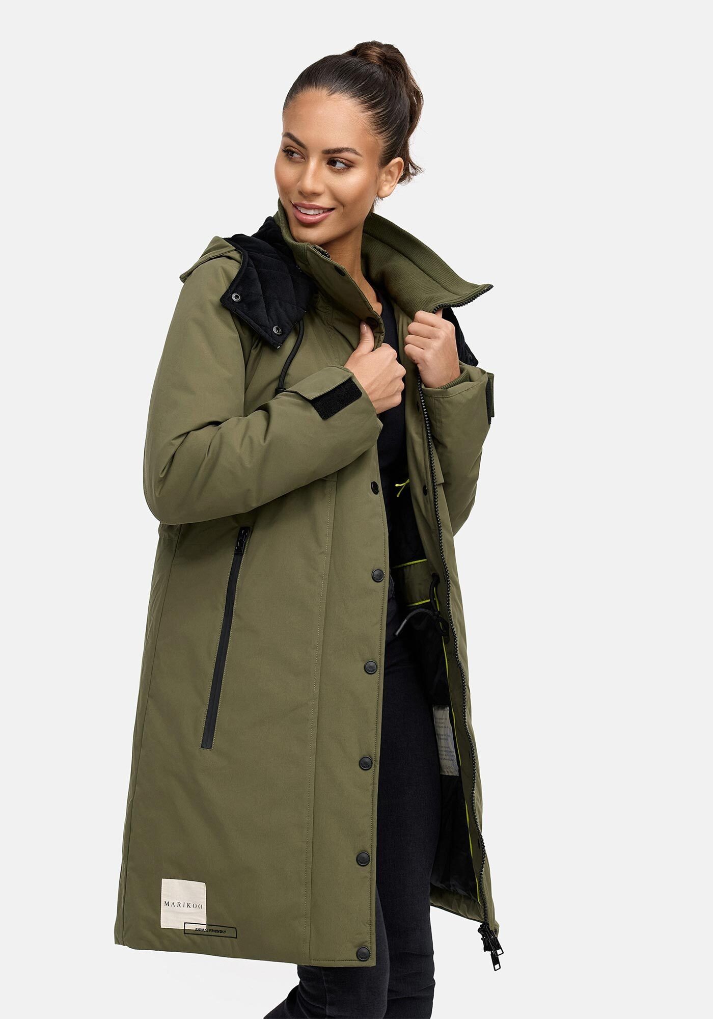 Marikoo Winterjacke »Marikoo Anoukaa Damen Winterjacke N032«