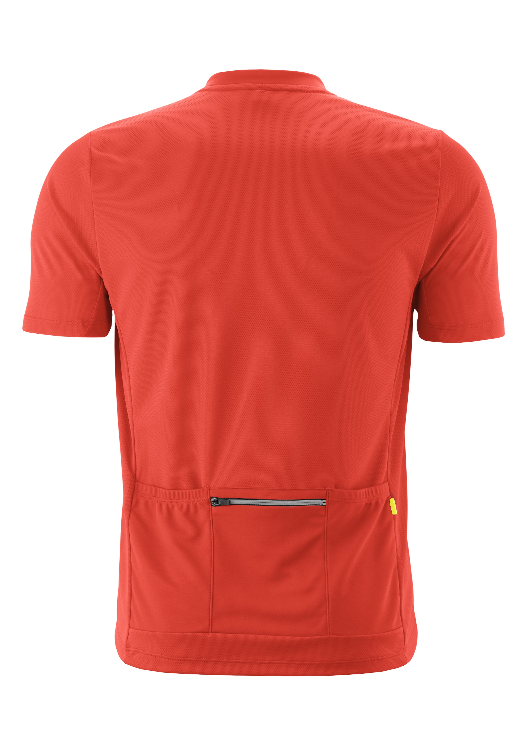Gonso Radtrikot »SITIVO Jersey Green M« Herren Fahrradtrikot kurzarm, Half-Zip Trikot mit Rückentasche