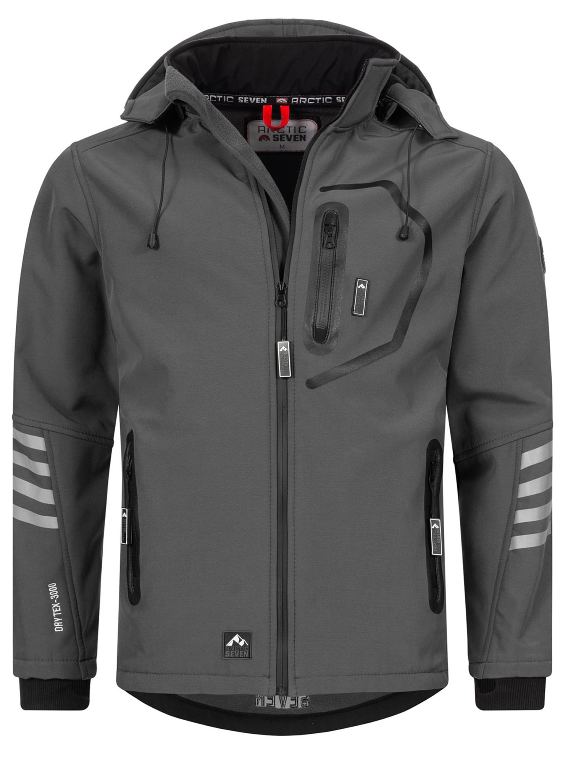 Arctic Seven Softshelljacke »Arctic Seven Herren Softshell Jacke Übergangsjacke AS301«