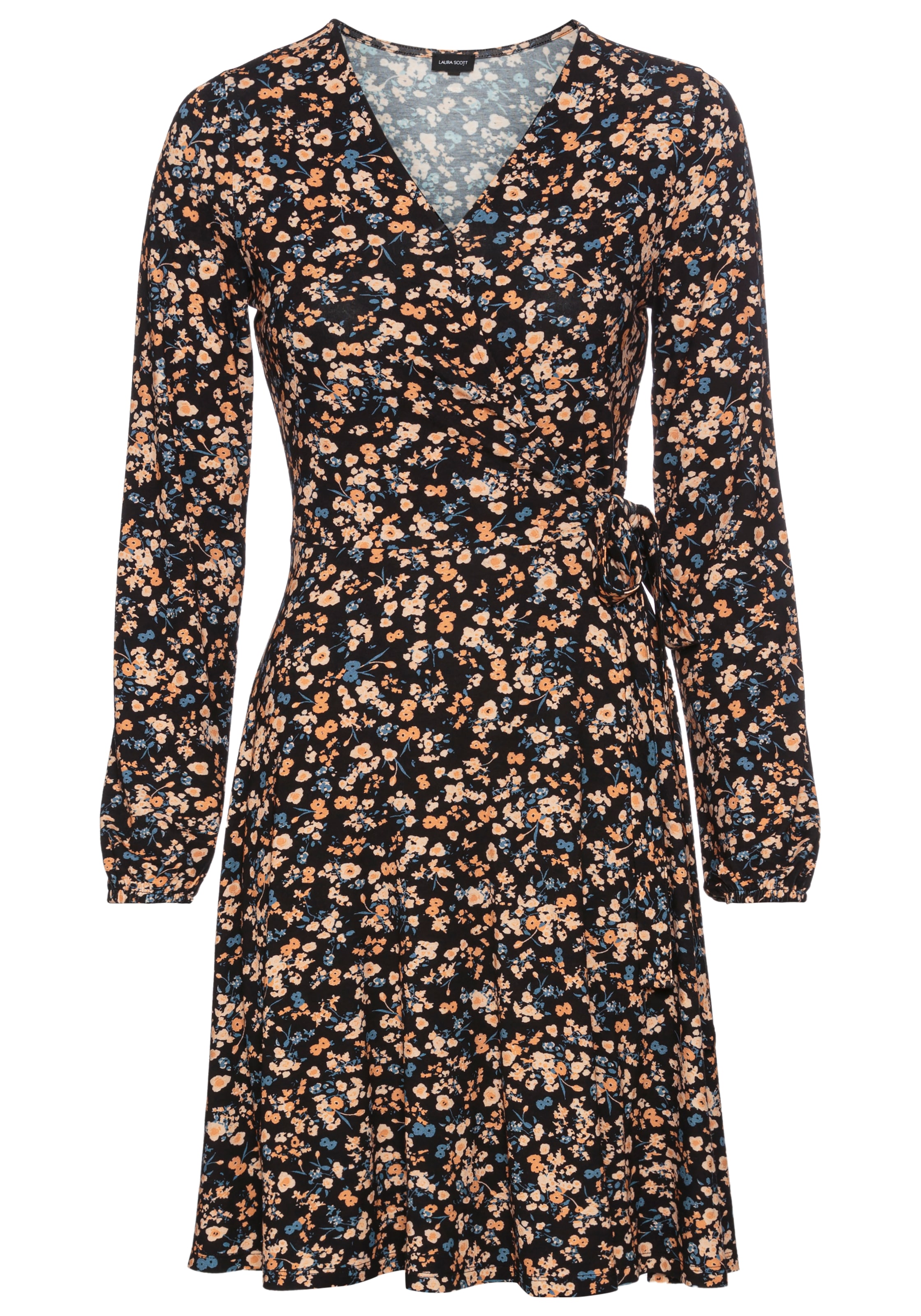 Laura Scott Jerseykleid, mit Wickeldetail