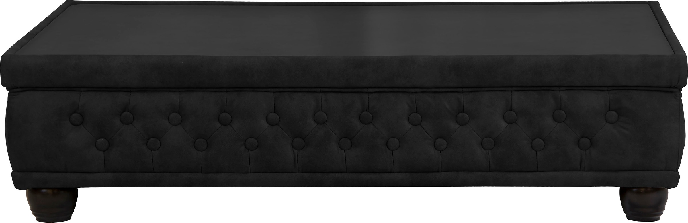 Home affaire Couchtisch »Rysum«, passend zur Polsterserie "Rysum", mit Glasplatte