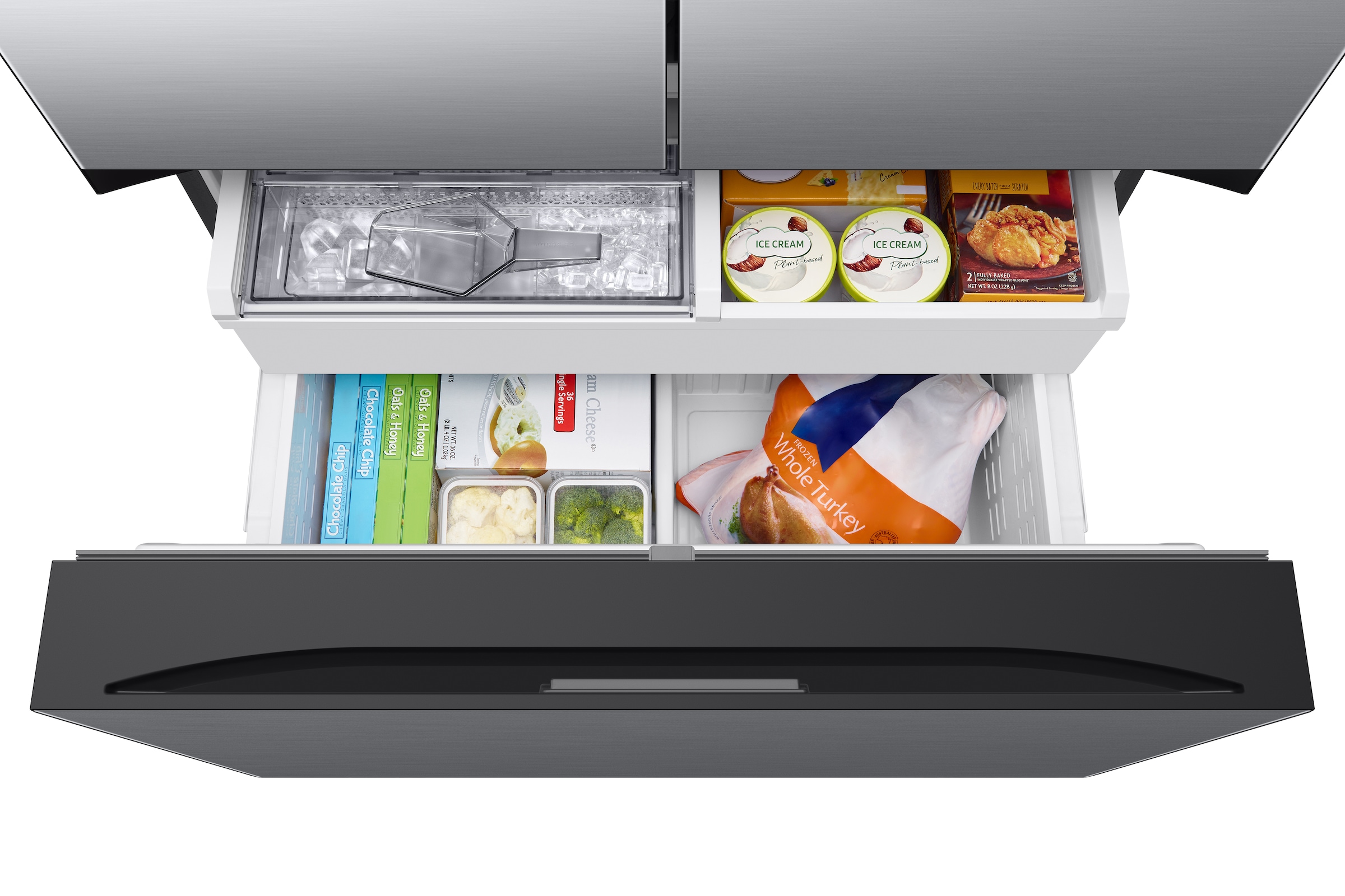 Samsung French Door »RF24BB620ES9EF« 177,8 cm hoch 90,8 cm breit