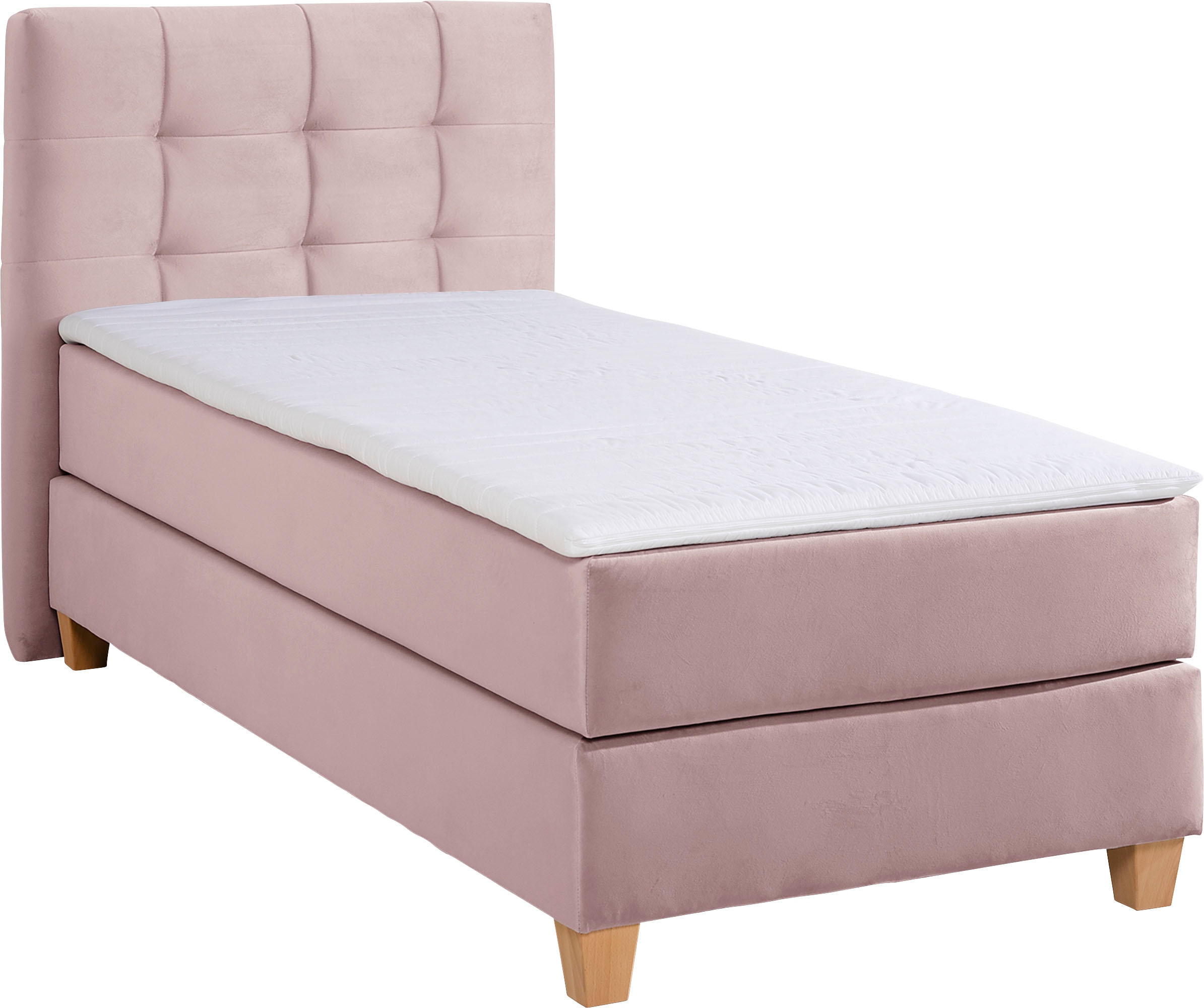 Home affaire Boxspringbett »Moulay« inkl. Topper, in  3 Härtegraden, TFK auch in Härtegrad 4