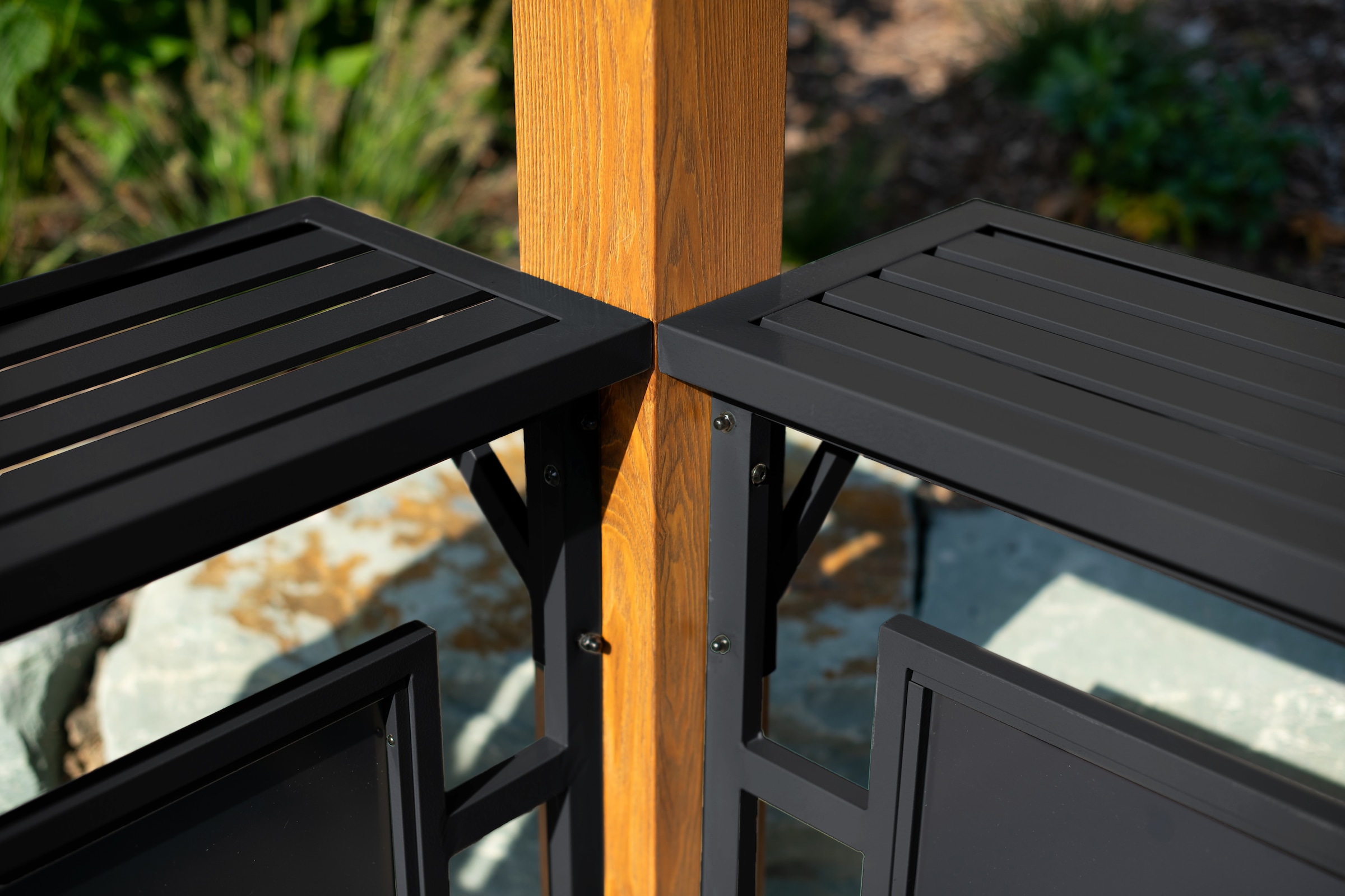 Sojag Grillpavillon »»Maui« Holzoptik« 158x249x278 cm