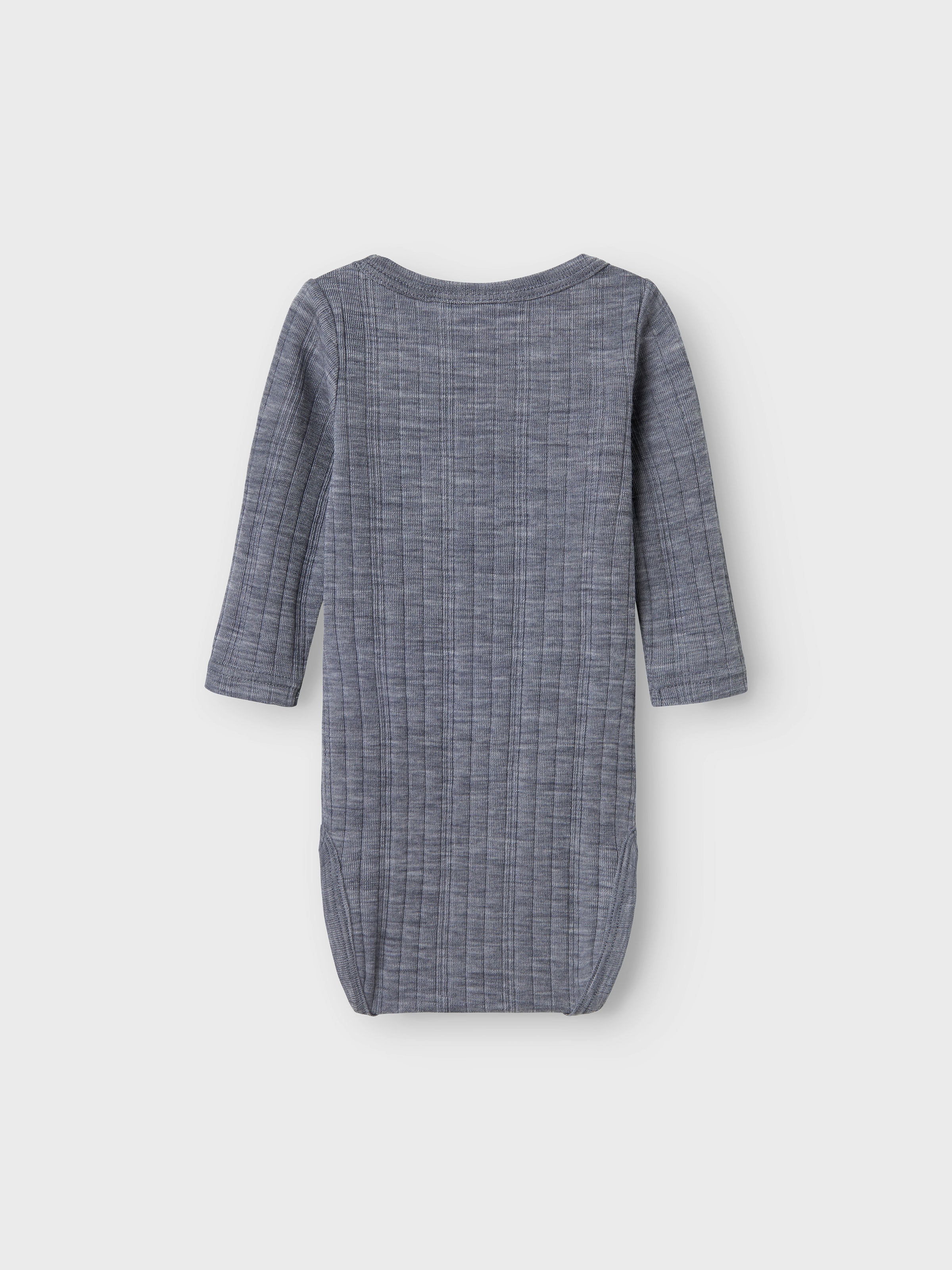 Name It Langarmbody »NBMWANG WOOL NEEDLE LS BODY SOLID NOOS«, aus reiner Merinowolle