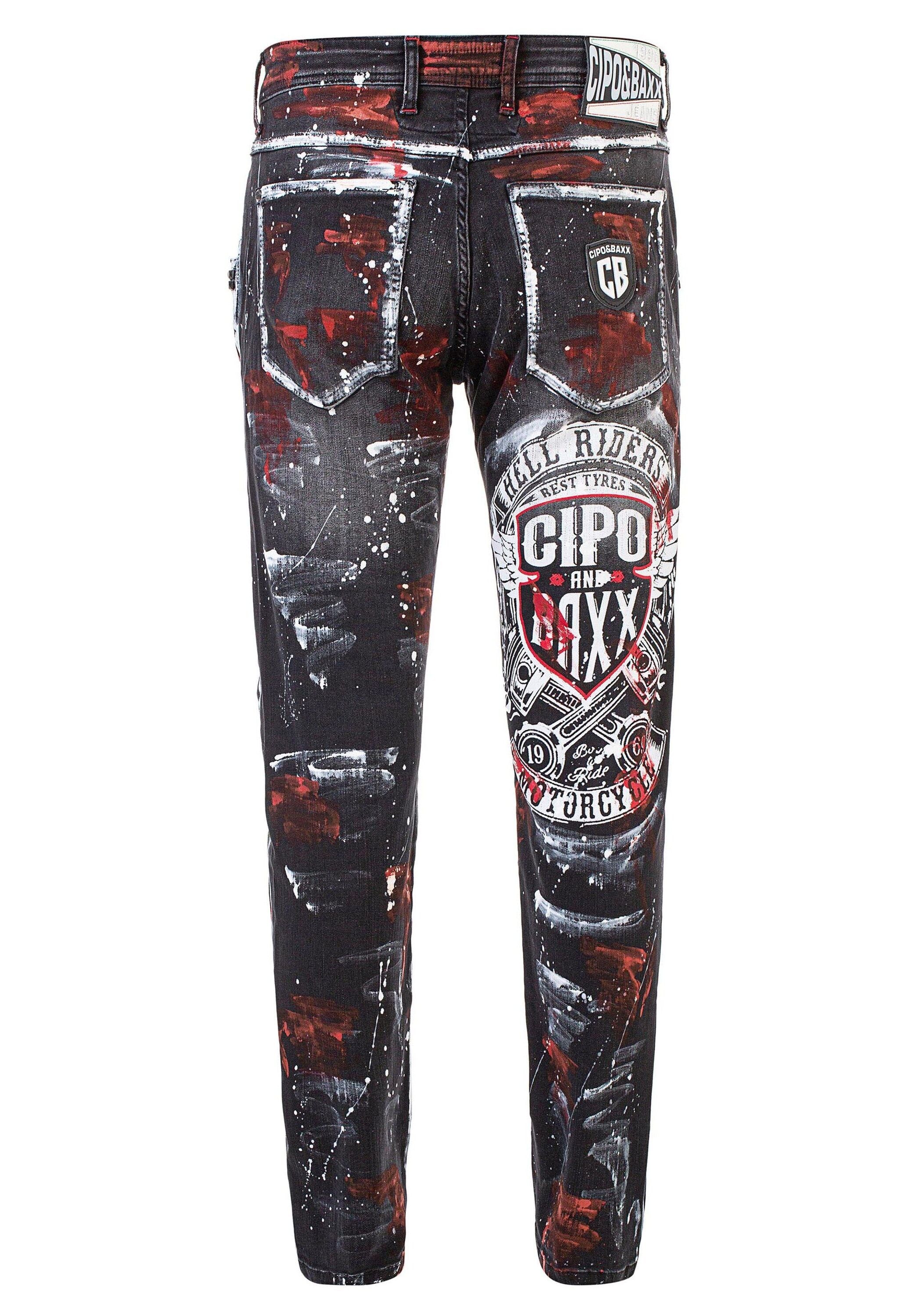 Cipo & Baxx 5-Pocket-Jeans »Cipo & Baxx Jeans« im coolen Streetstyle, CD715