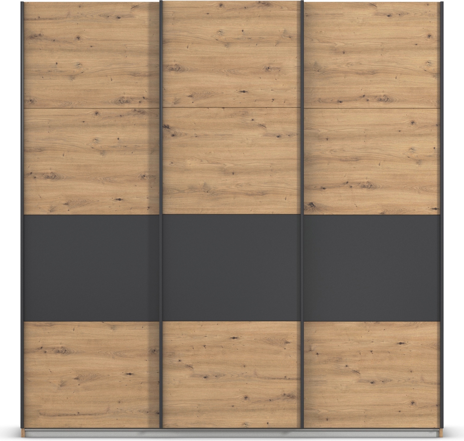 rauch Schwebetürenschrank »Schwebetürenschrank Kleiderschrank Schrank Garderobe CORTONA« inkl. Inneneinteilung, 2 Stoffboxen und zusätzlichen Einlegeböden