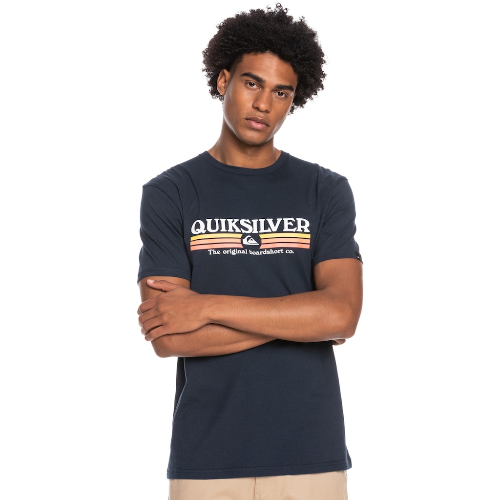 Quiksilver T-Shirt »Lined Up«