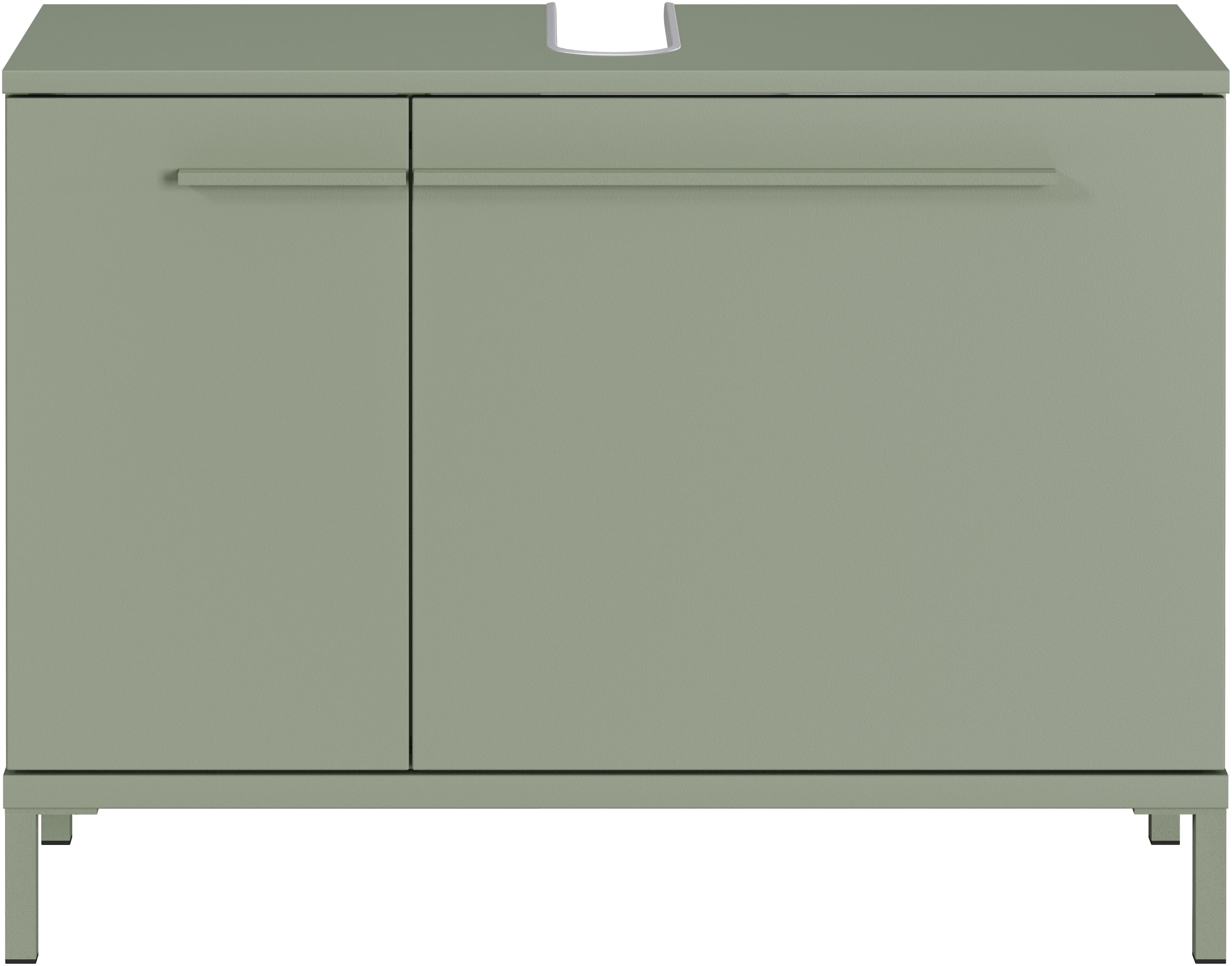 GERMANIA Waschbeckenunterschrank »Waschbeckenunterschrank« 1 Stk. tlg. Waschbeckenunterschrank mit Siphonausschnitt