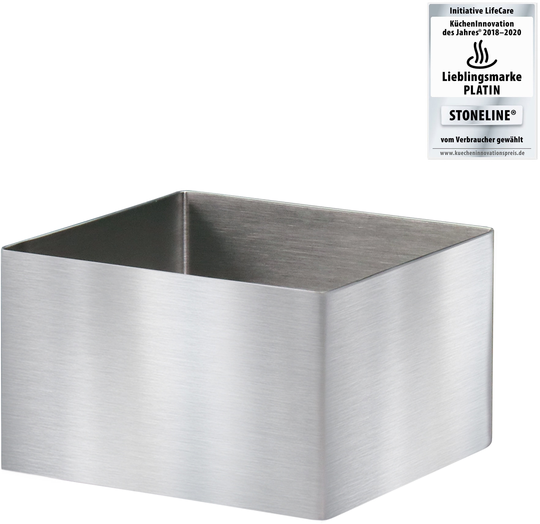 STONELINE Speisering, (Set, 8 tlg.), eckig