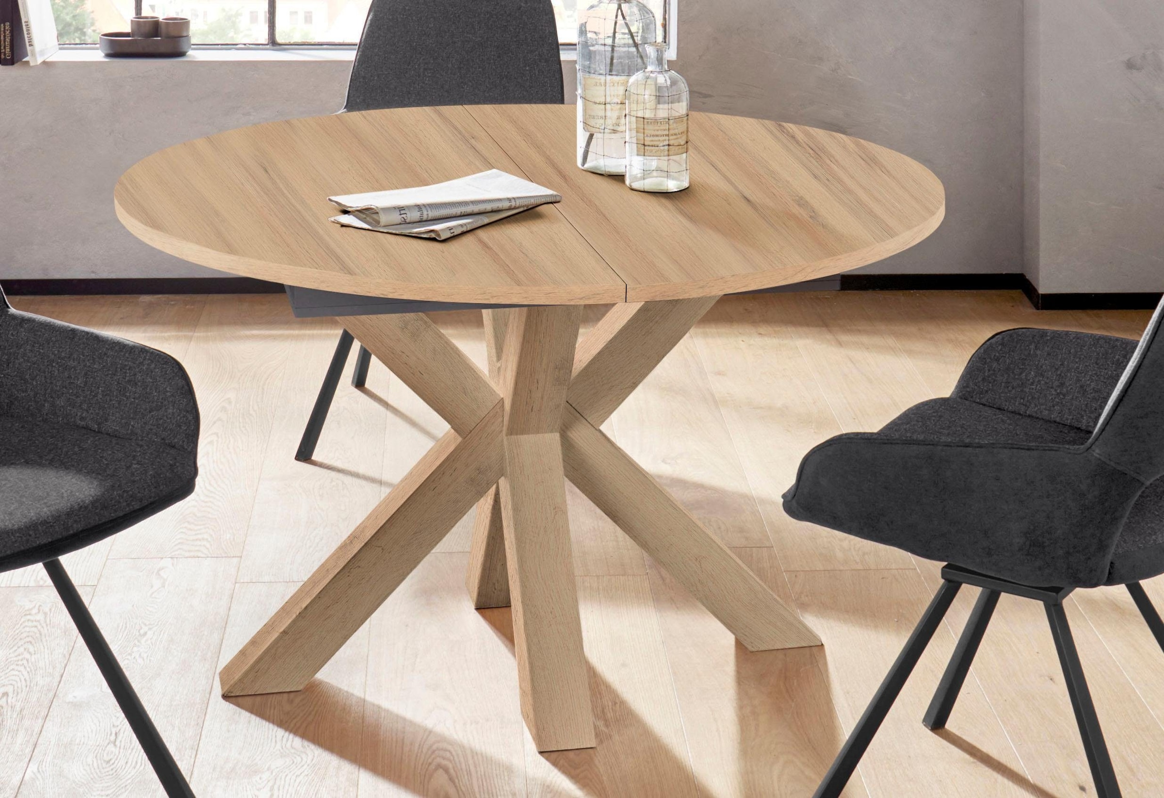 Mäusbacher Esstisch , Untergestell Sternform