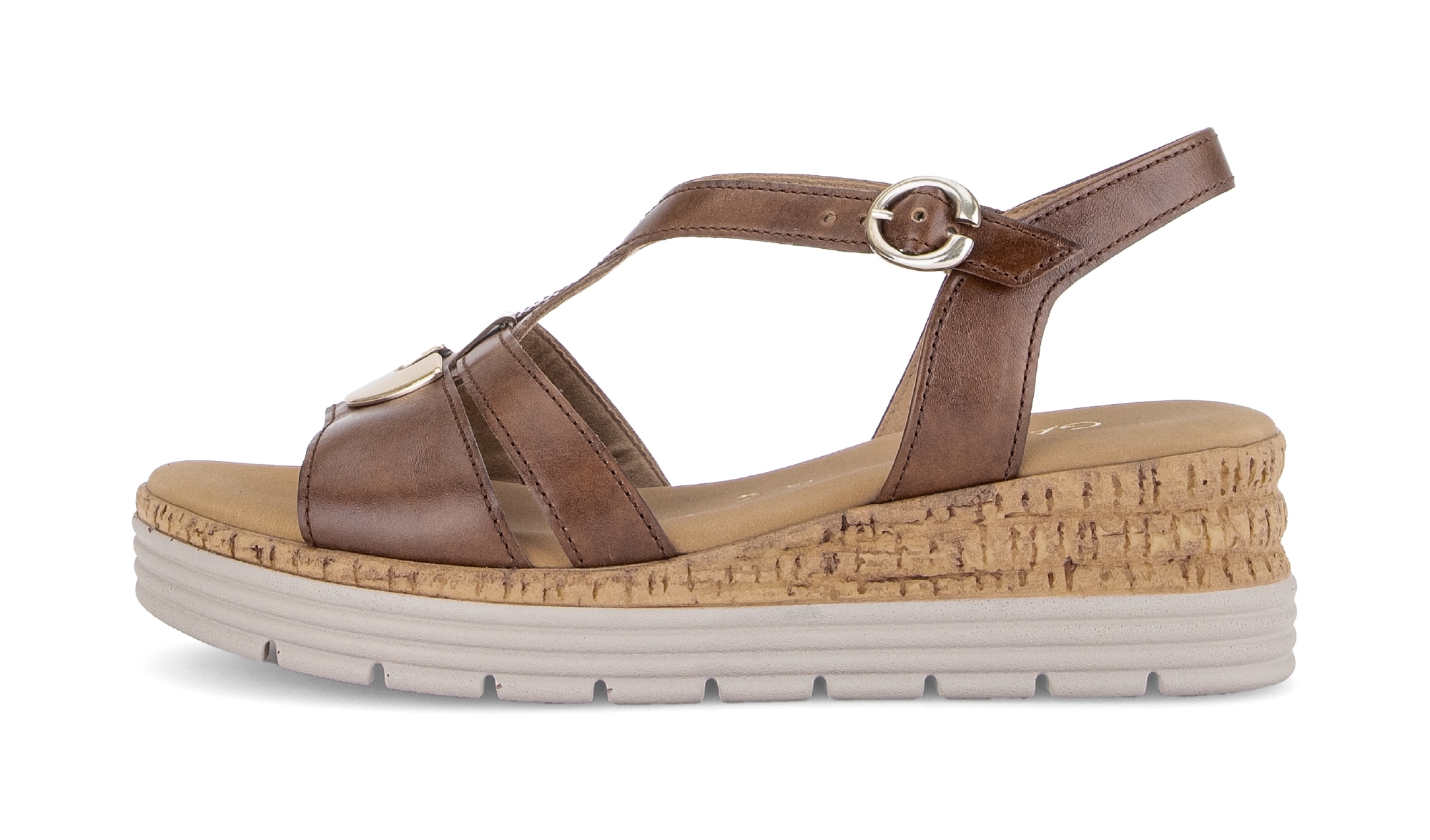 Gabor Keilsandalette »Genua«  , Riemchensandale, Sommerschuh, Komfortschuh in Weite G (=weit)