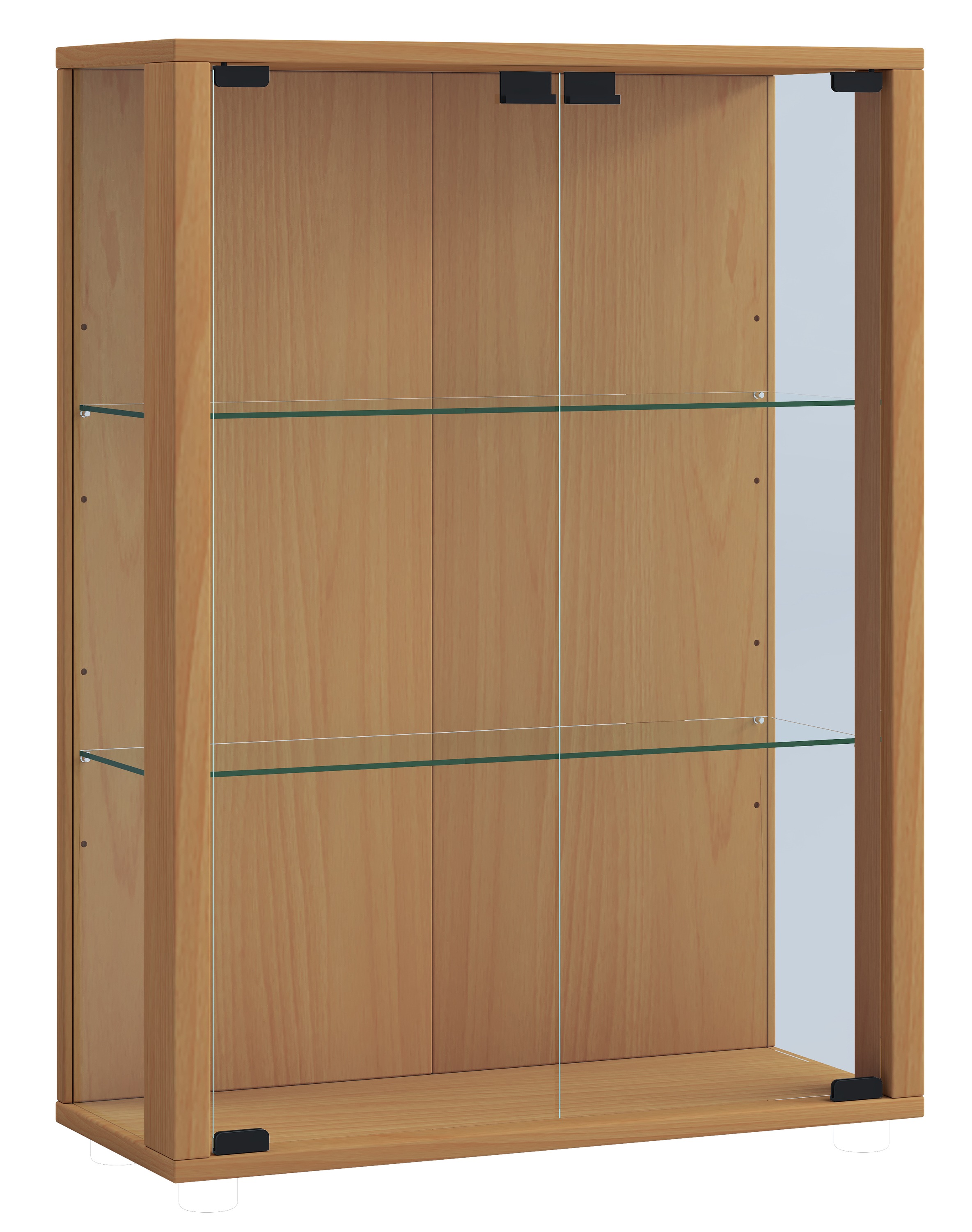 VCM Wandregal »Wandvitrine Hängevitrine Glasvitrine Glas Udina«
