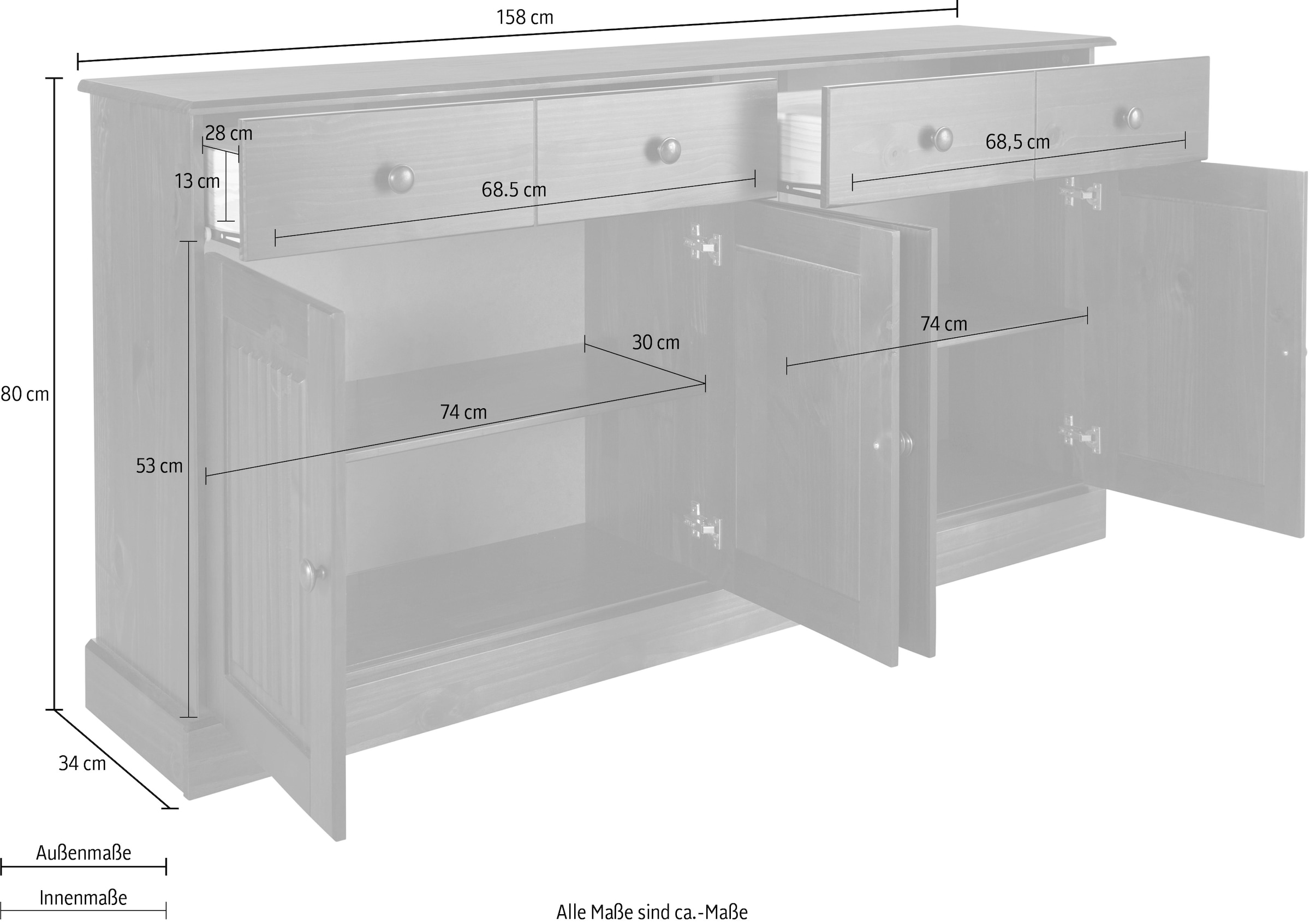 Home affaire Sideboard »Liotta«