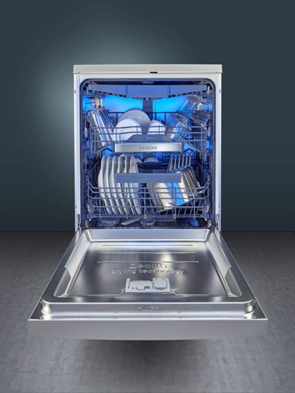SIEMENS teilintegrierbarer Geschirrspüler iQ500 »SN55ES12CE«, 14 Maßgedecke, Made in Germany