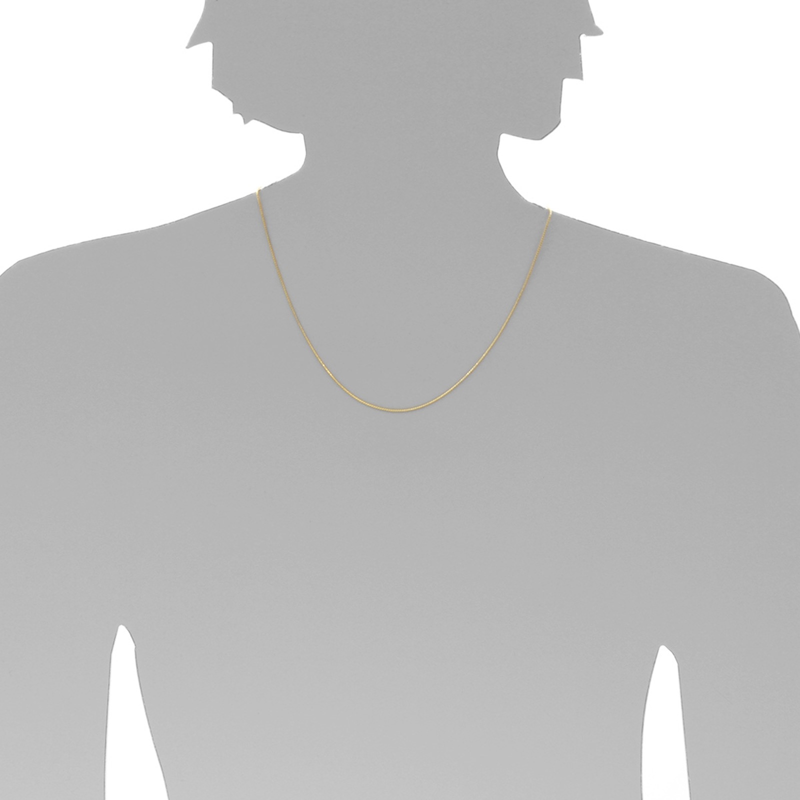 OSTSEE-SCHMUCK Goldkette »- Schlange 1,2 mm - Gold 585/000 -,«