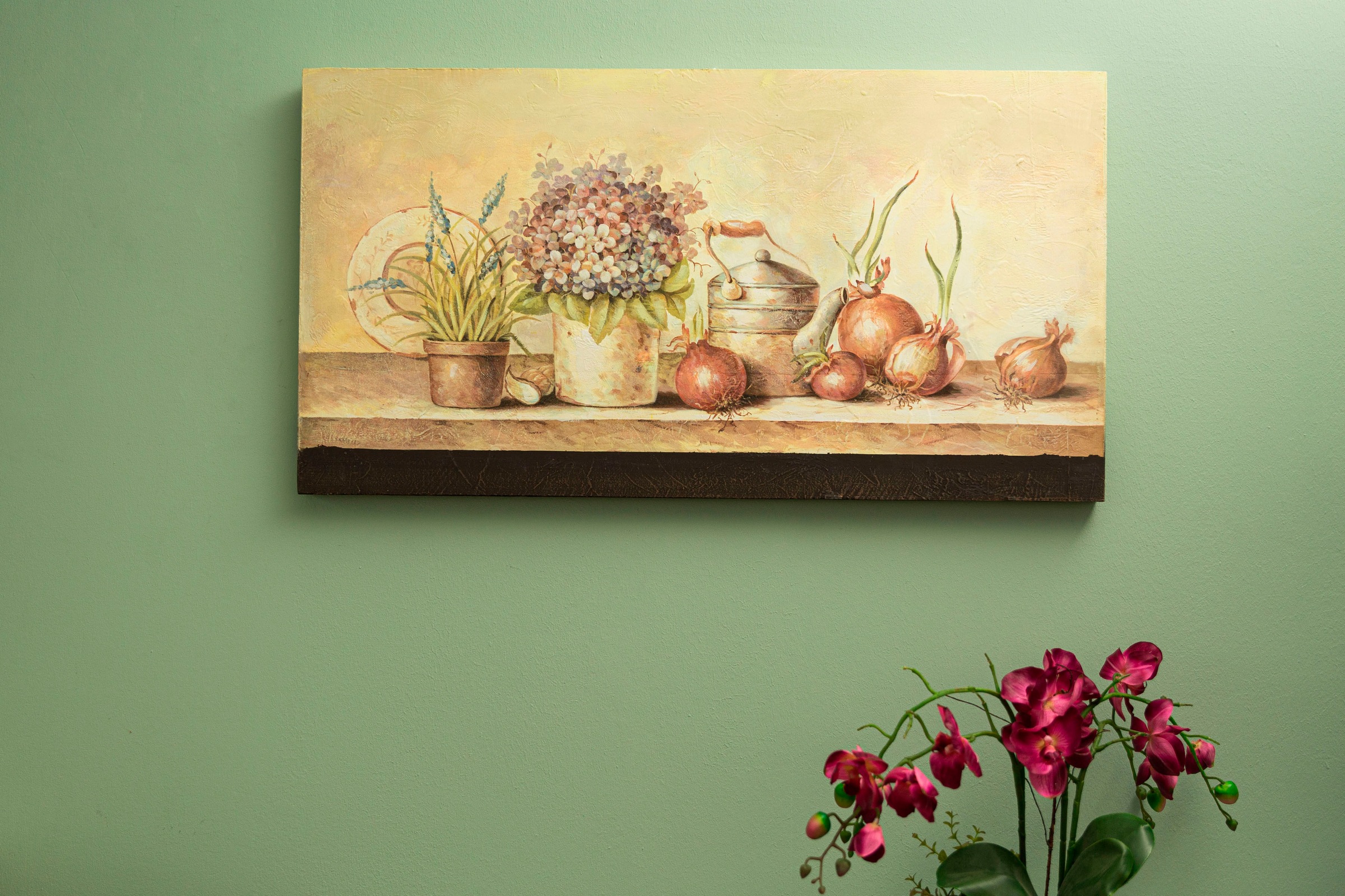 Myflair Möbel & Blumen Früchte, Rechnung Wohnzimmer Motiv cm, kaufen Wanddeko, »Kate«, Wandbild & Accessoires auf 90x48