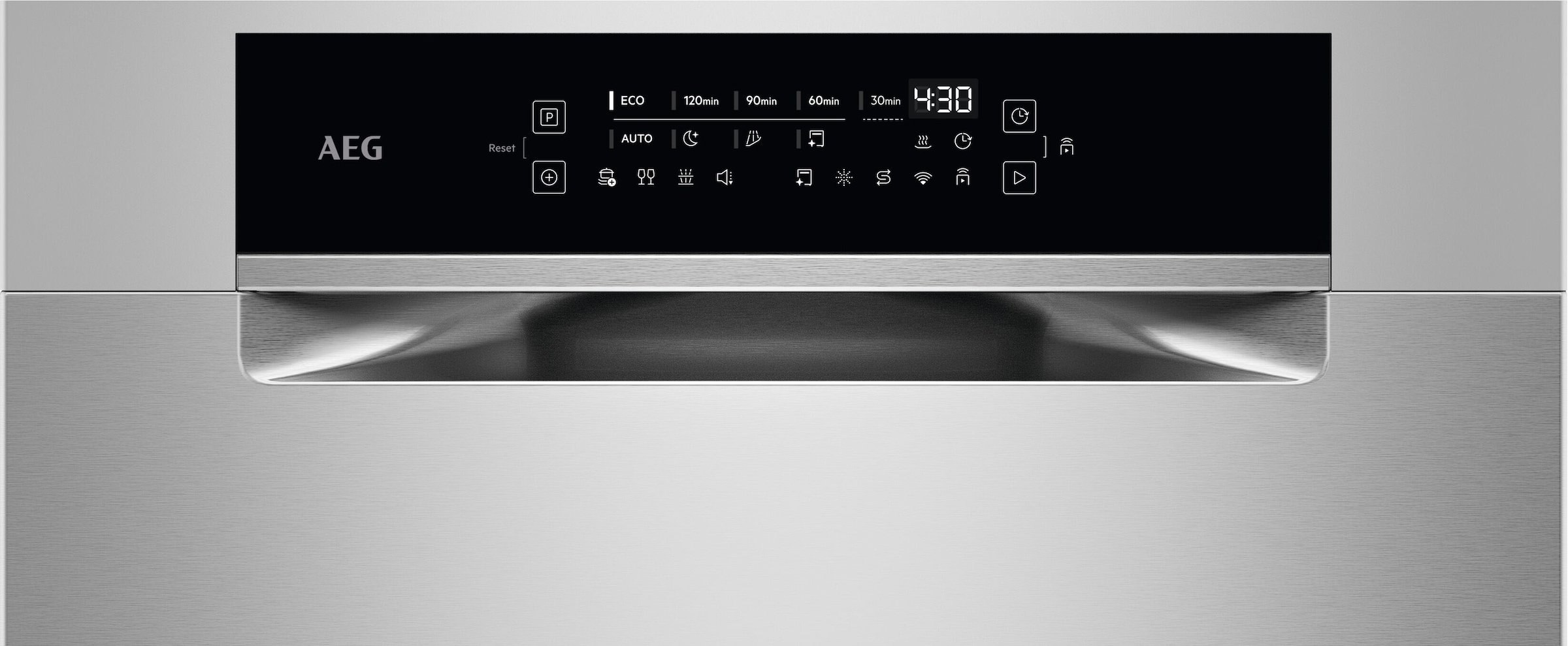 AEG Unterbaugeschirrspüler 9000 »GU9200X2SCM« Leise Spülmaschine 38 dB kraftvoll gegen Eingebranntes EEK A-10%