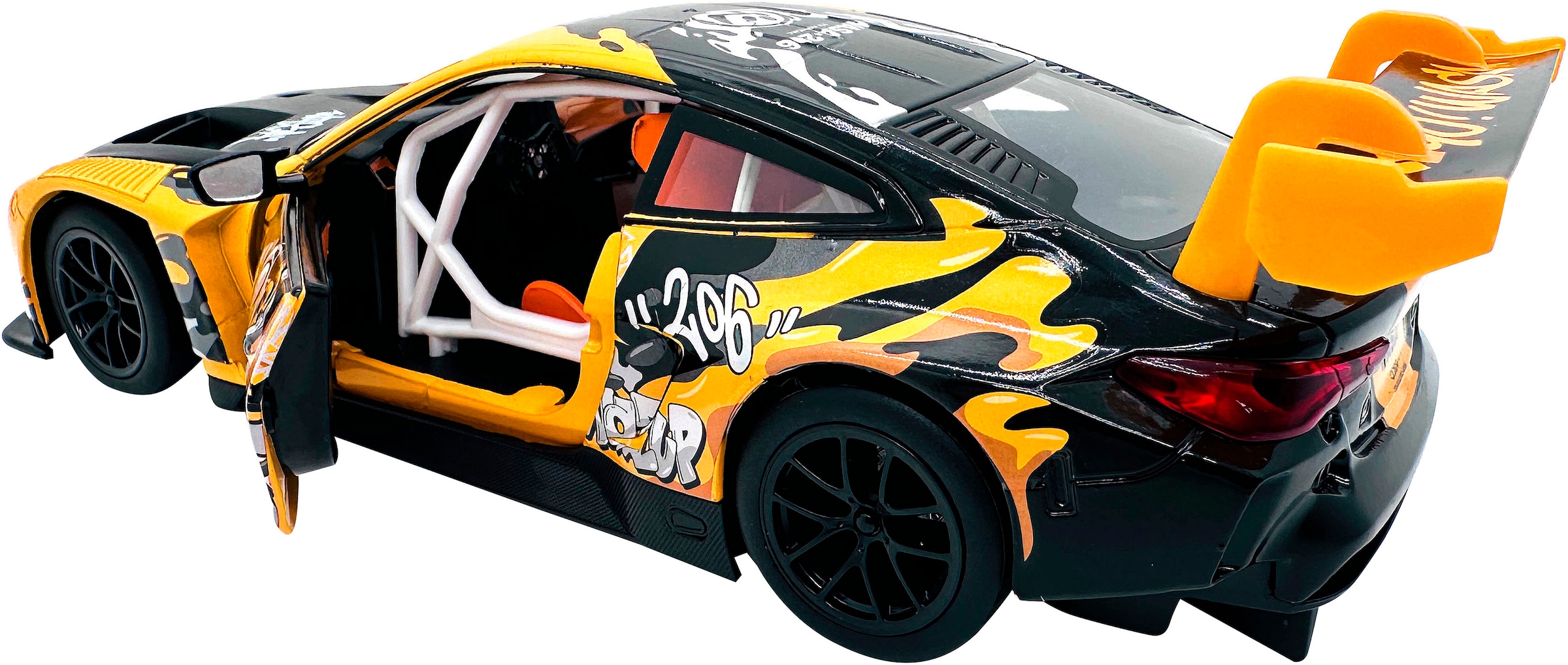 Jamara Spielzeug-Auto »Diecast, BMW M4 GT3 inklusive Batterien« LED Licht; Maßstab 1:24