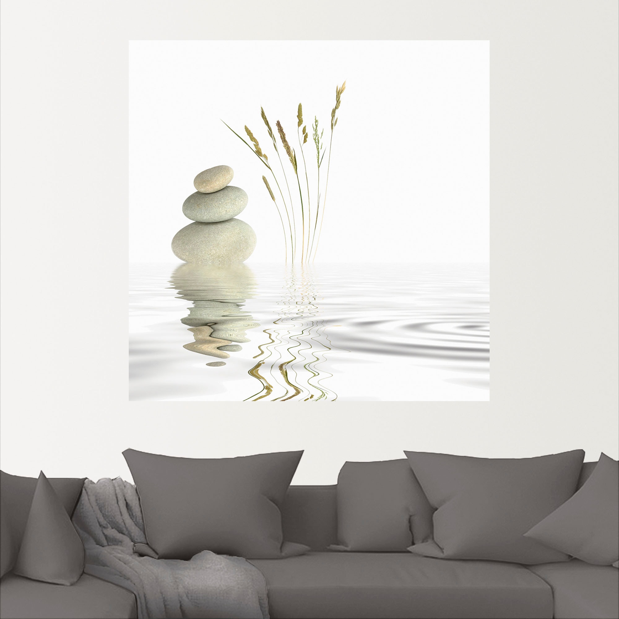 Artland Wandbild »Zen Friede«, Zen, (1 St.), als Alubild, Leinwandbild,  Wandaufkleber oder Poster in versch. Größen bequem bestellen | Kunstdrucke