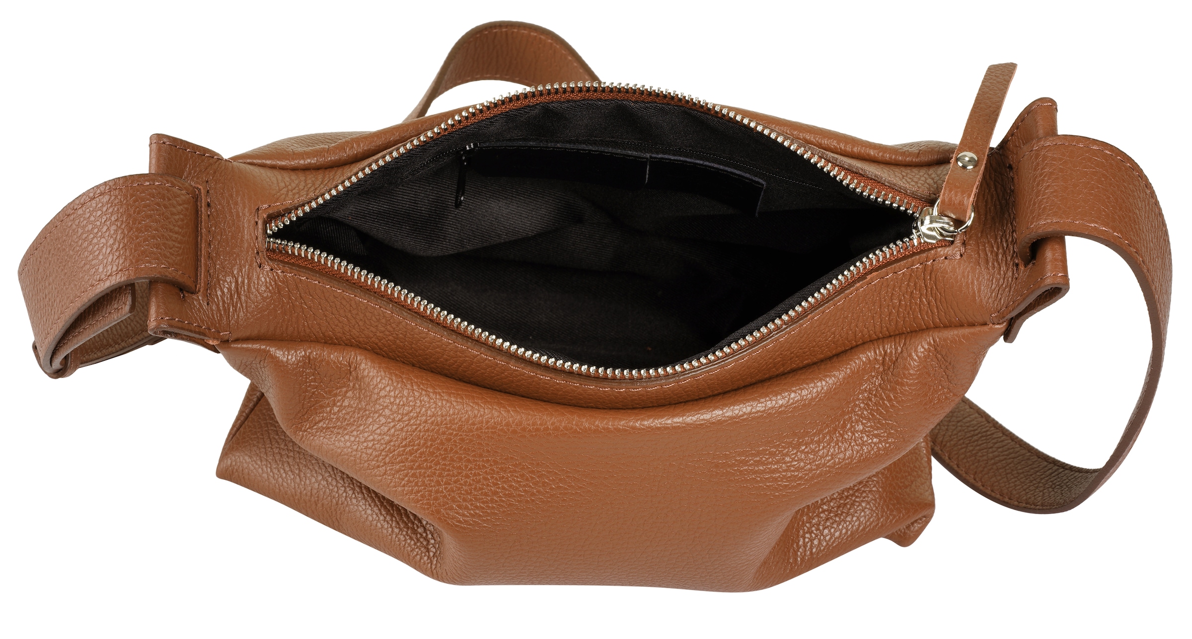 Cluty Umhängetasche echt Leder, Made in Italy