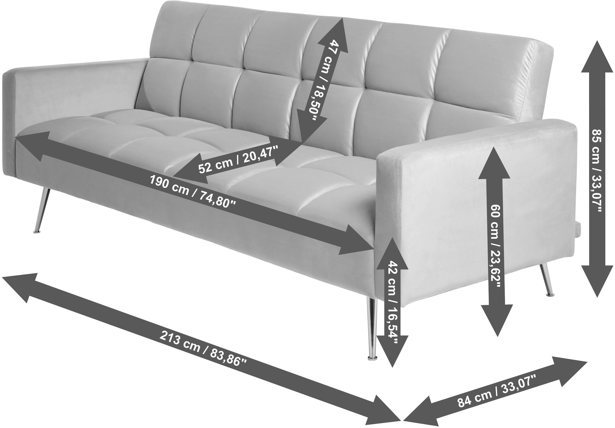 Jahnke Schlafsofa »CHILLAX POSH«