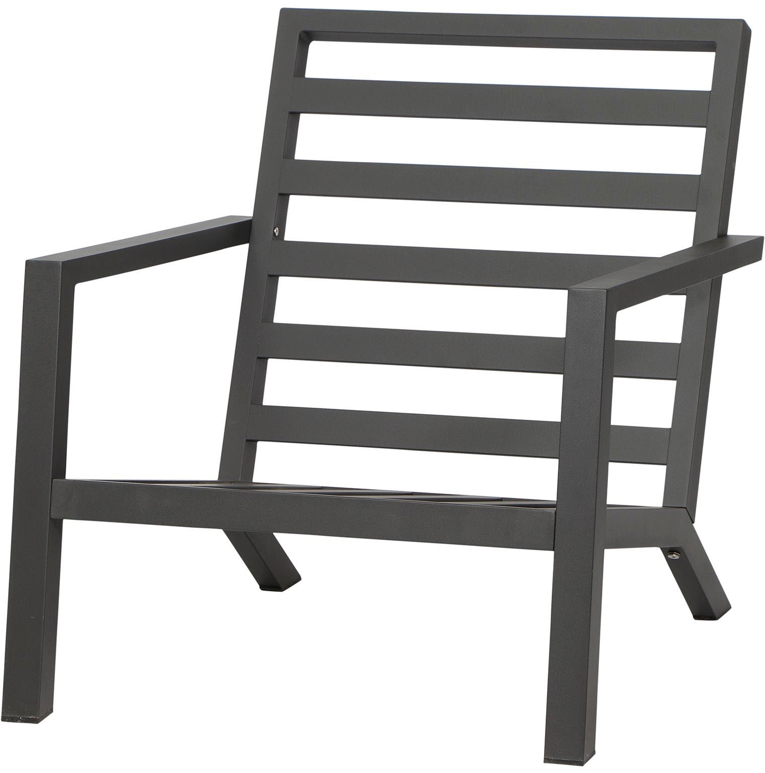 Siena Garden Gartenlounge-Set »Belia Loungeset 2x Sessel plus Lifttisch/Beistelltisch«, (Set, 7 tlg.), bestehend aus 2 Sesseln, 1 Tisch und 4 Kissen