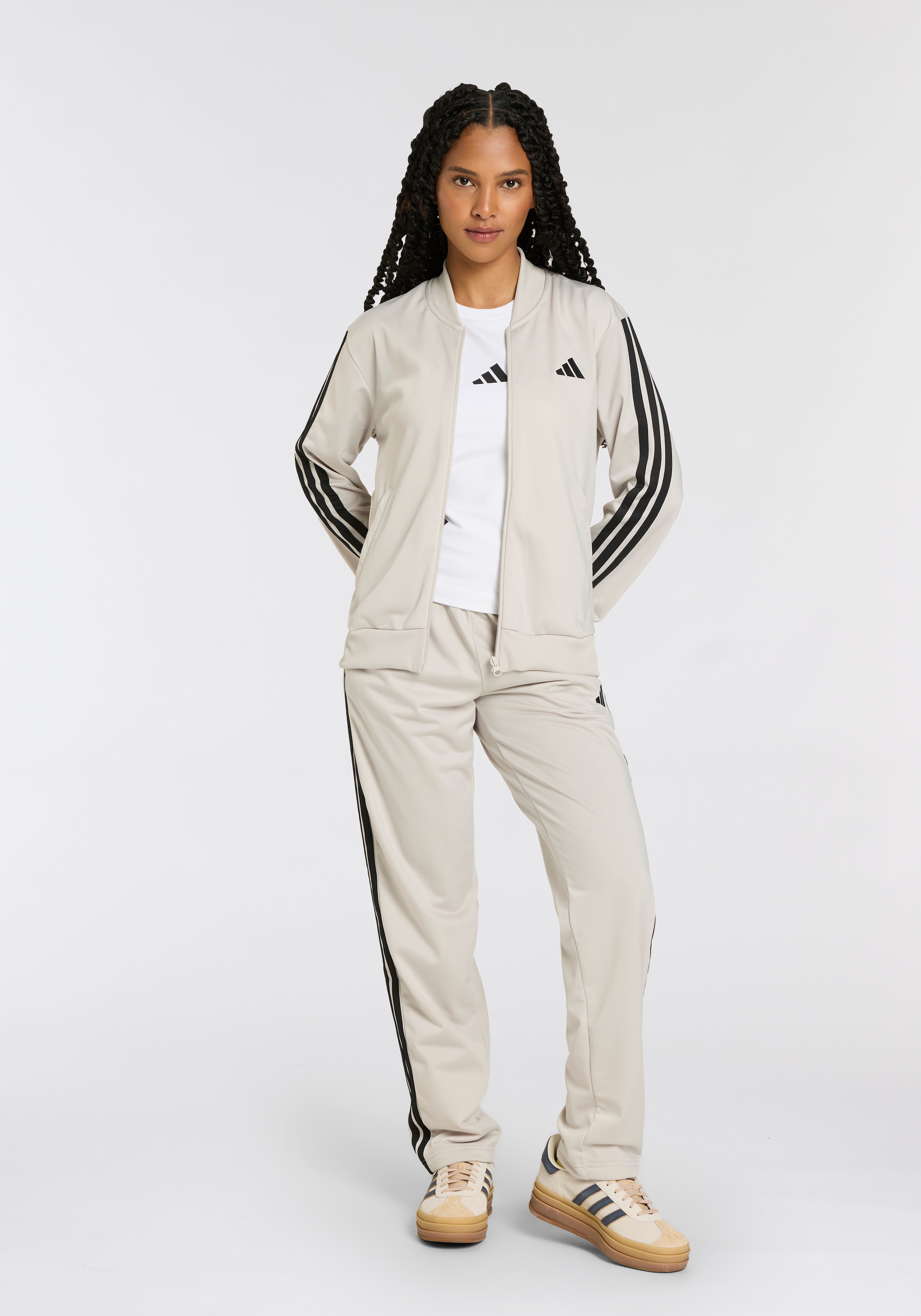 adidas Sportswear Trainingsanzug »W 3S TR TS«, (2 tlg.)