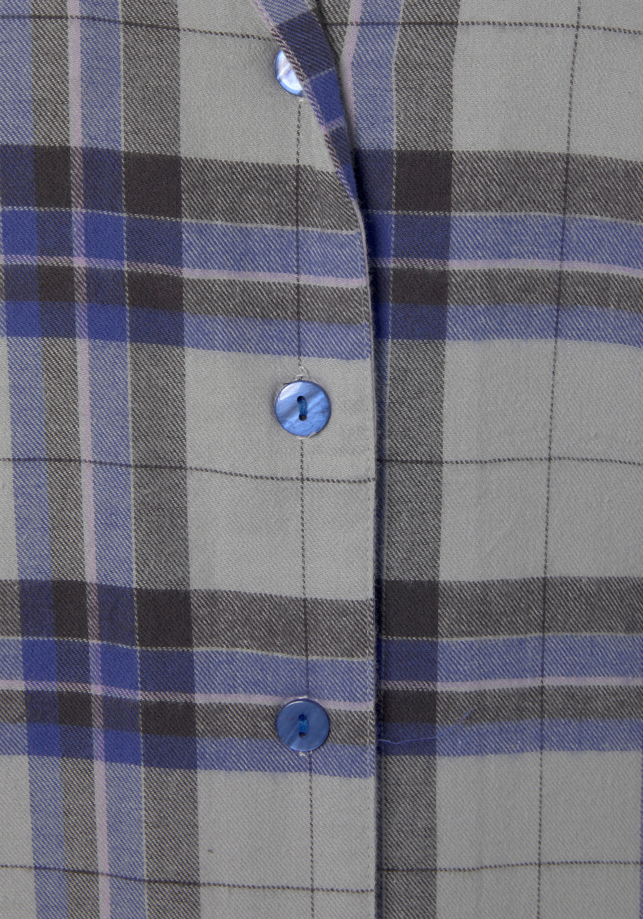 Vivance Dreams Nachthemd 1-teilig,  Ohne Taschen aus kuschelig weichem Flanell