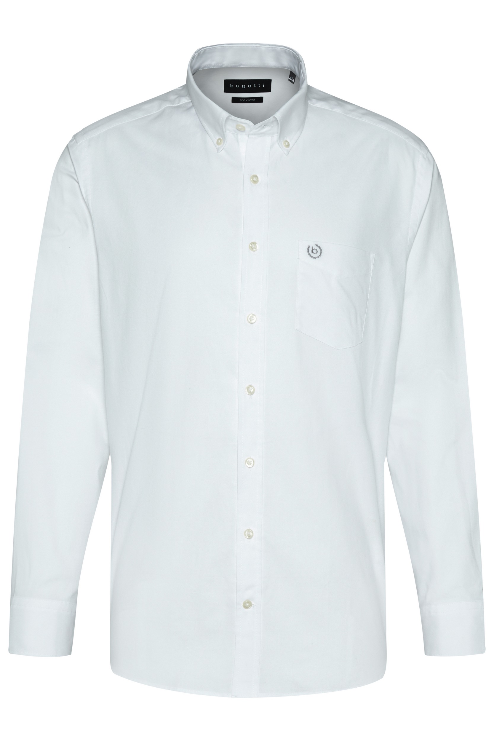 bugatti Langarmhemd, Oxford Modern Fit