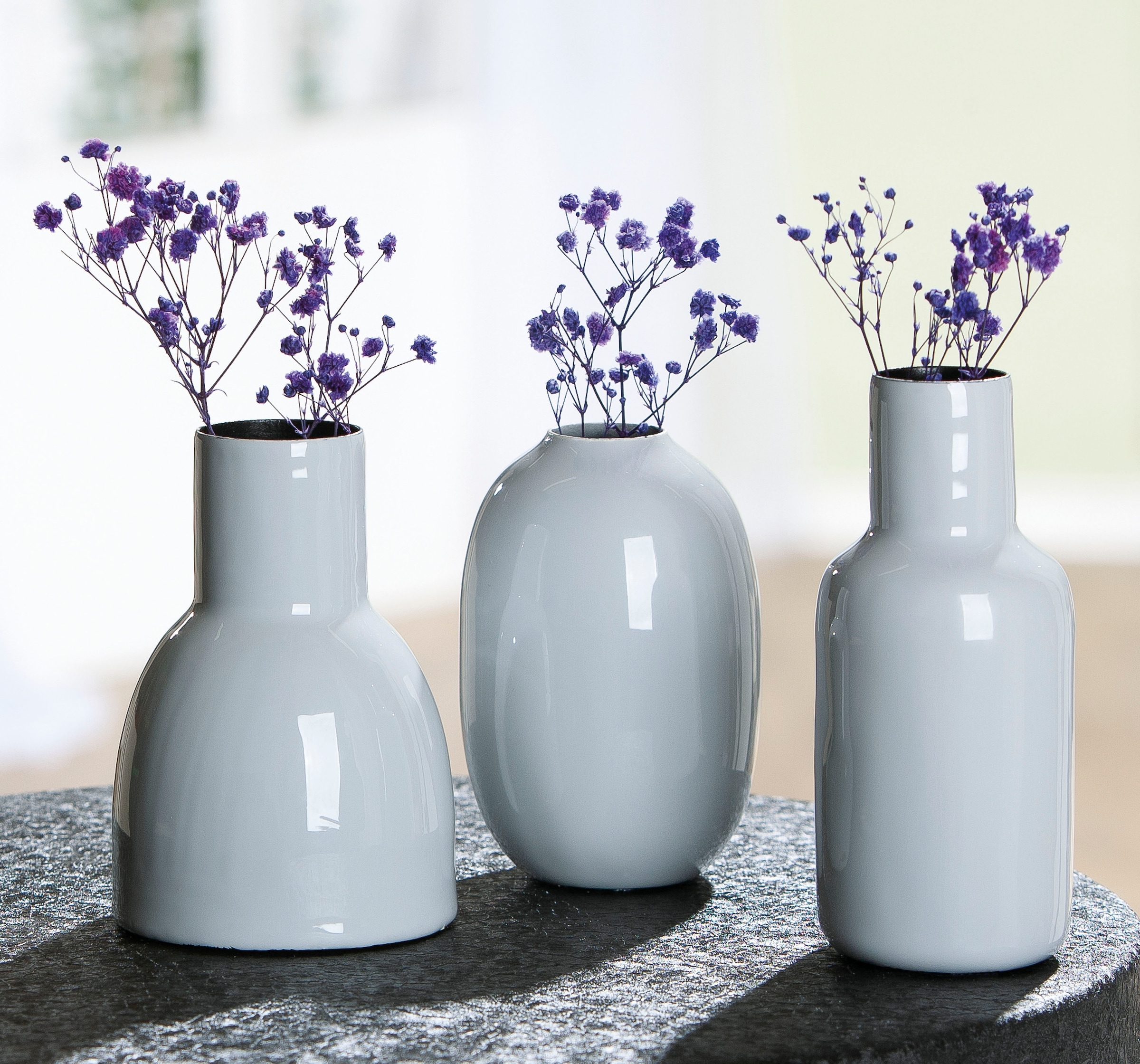 s.Oliver Tischvase »3er Set, Deko-Vase, klein, "Piccolo"«, (1 St.)