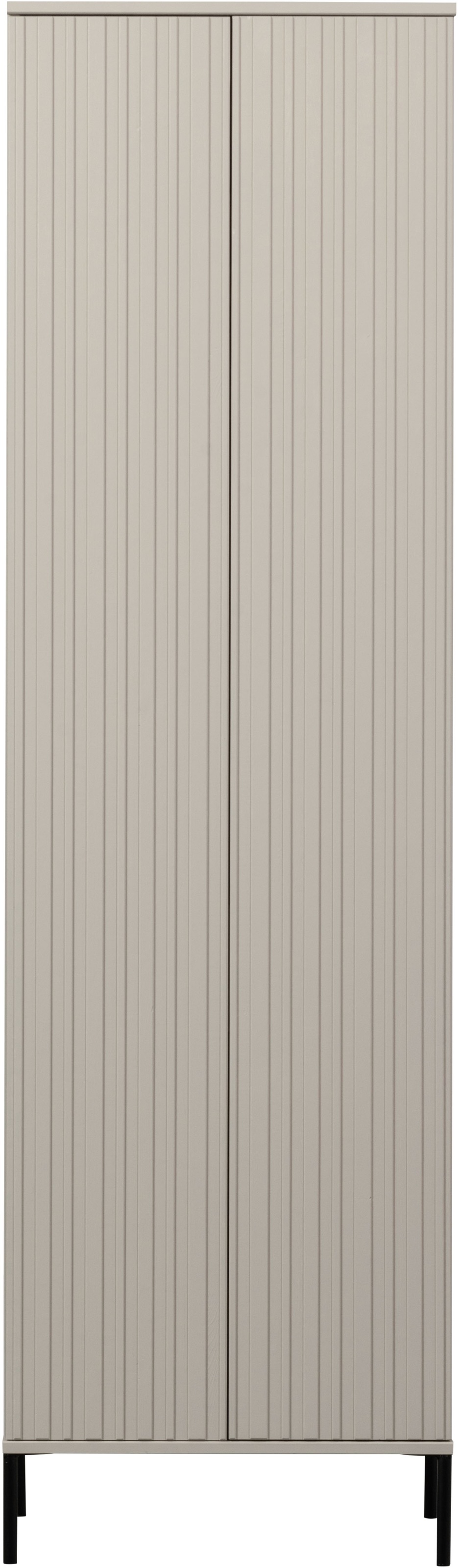 WOOOD Garderobenschrank »New Gravure, Mehrzweckschrank mit 5 Fächern« Gravure New Hochschrank von WOOOD mit Stauraum, Stil und Push-to-Open