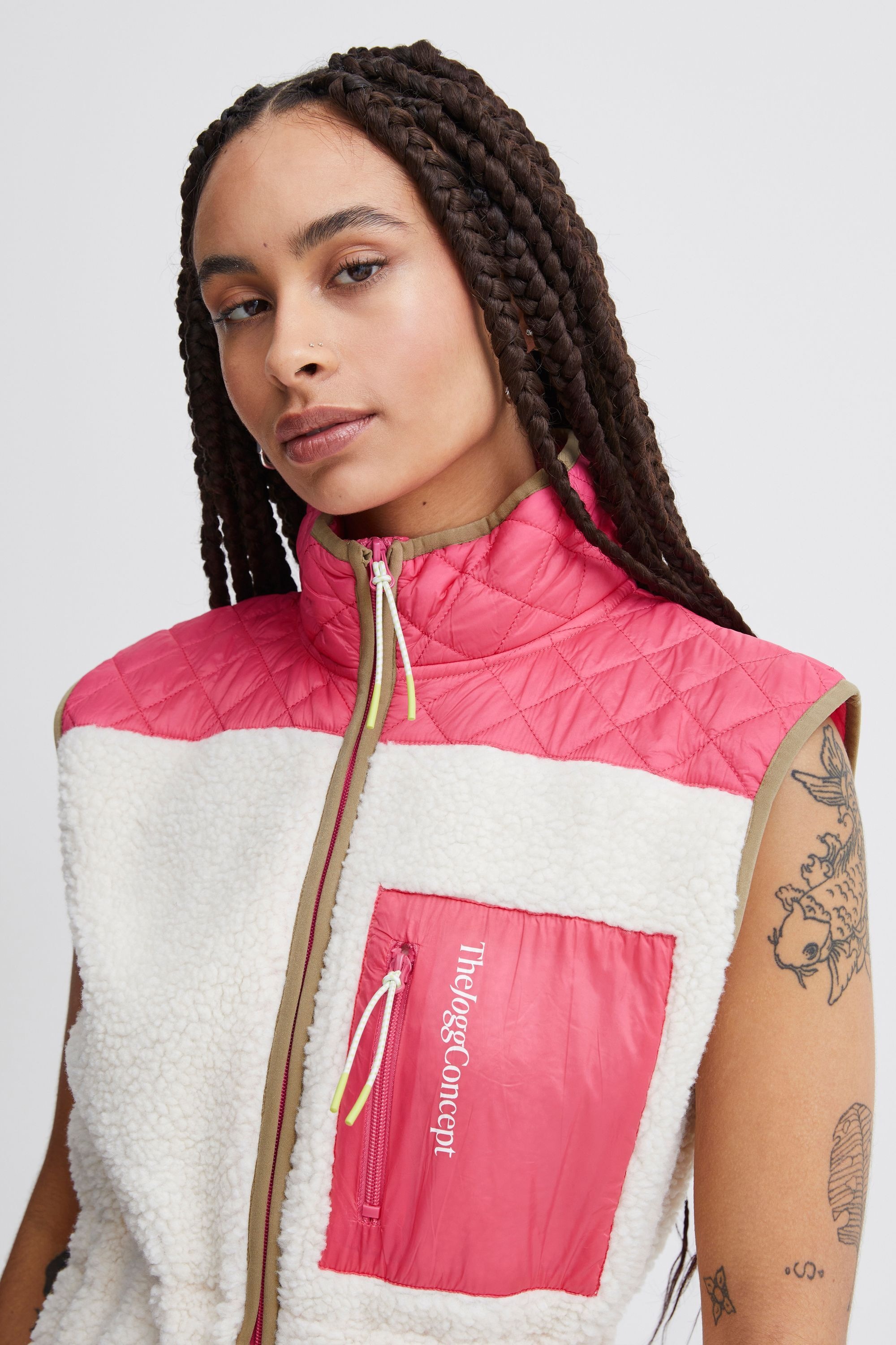 TheJoggConcept Fleeceweste »Fleeceweste JCBerri«
