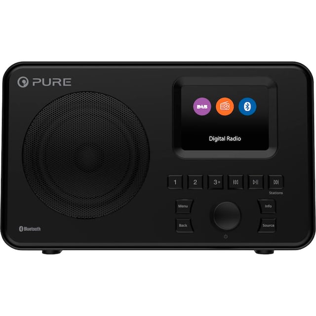 Pure Digitalradio (DAB+) »Elan One Portables-«, (Bluetooth Digitalradio (DAB +)-UKW mit RDS 2,5 W) ➥ 3 Jahre XXL Garantie | UNIVERSAL