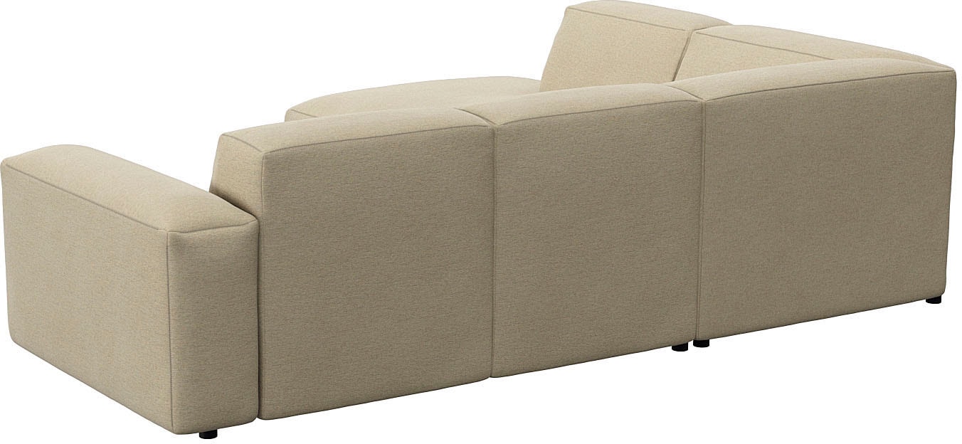 FLEXLUX Ecksofa »Lucera, super bequem durch hochwertigen Sitzaufbau mit Kaltschaum«, modern & anschmiegsam, L-Form, Designsofa