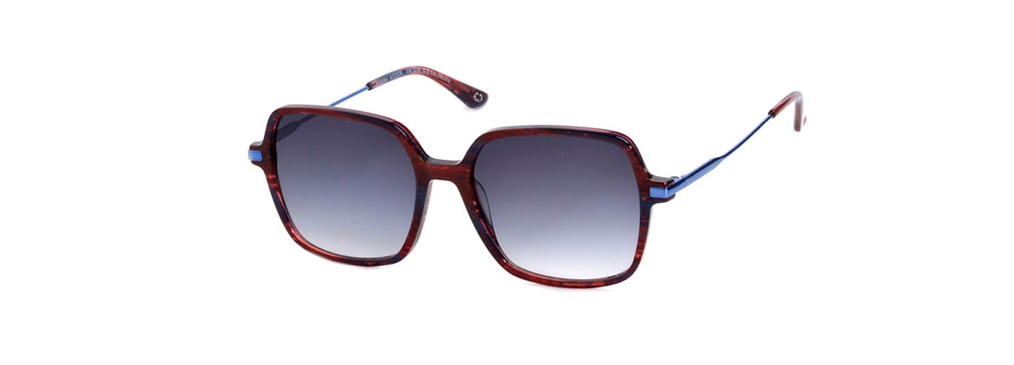 GERRY WEBER Sonnenbrille, Große Damenbrille, quadratische Form, Vollrand