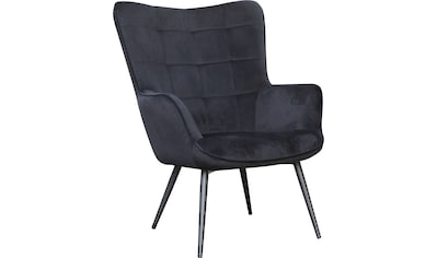 Homexperts Sessel »ULLA«, (1 St.), wahlweise mit oder ohne Hocker kaufen
