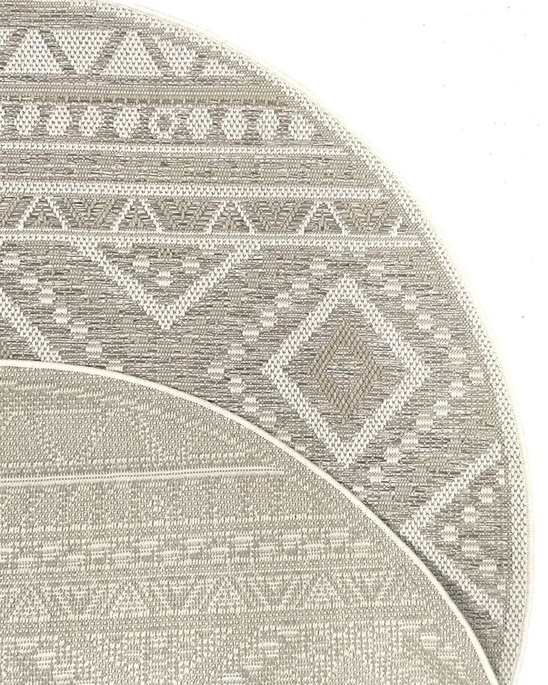 the carpet Teppich »Calgary« rund 1 mm Höhe moderner robuster In und Outdoor Teppich