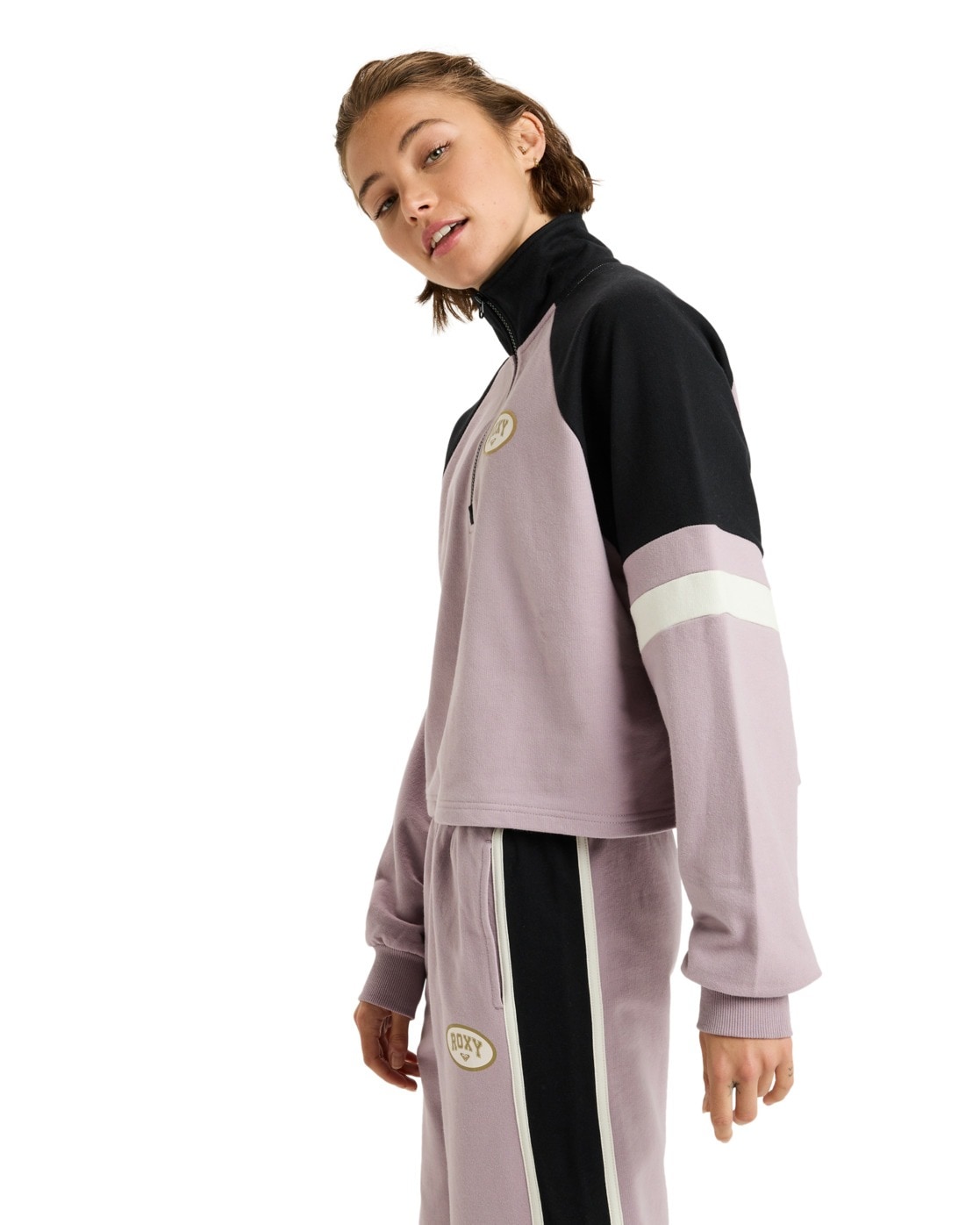 Roxy Sweatshirt »Essential Energy Boxy Half Zip«