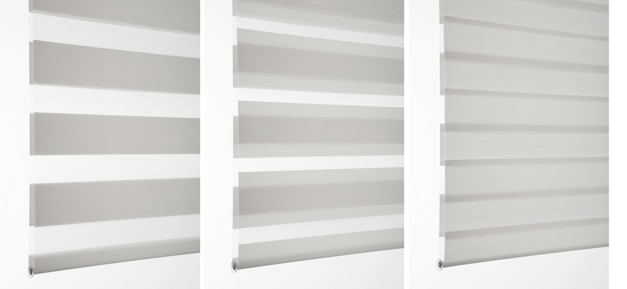 SCHÖNER WOHNEN-Kollektion Doppelrollo »Tilda«, transparent, Sichtschutz, mit Bohren/ohne Bohren, freihängend, geklemmt, silberne oder weiße Rollo-Technik