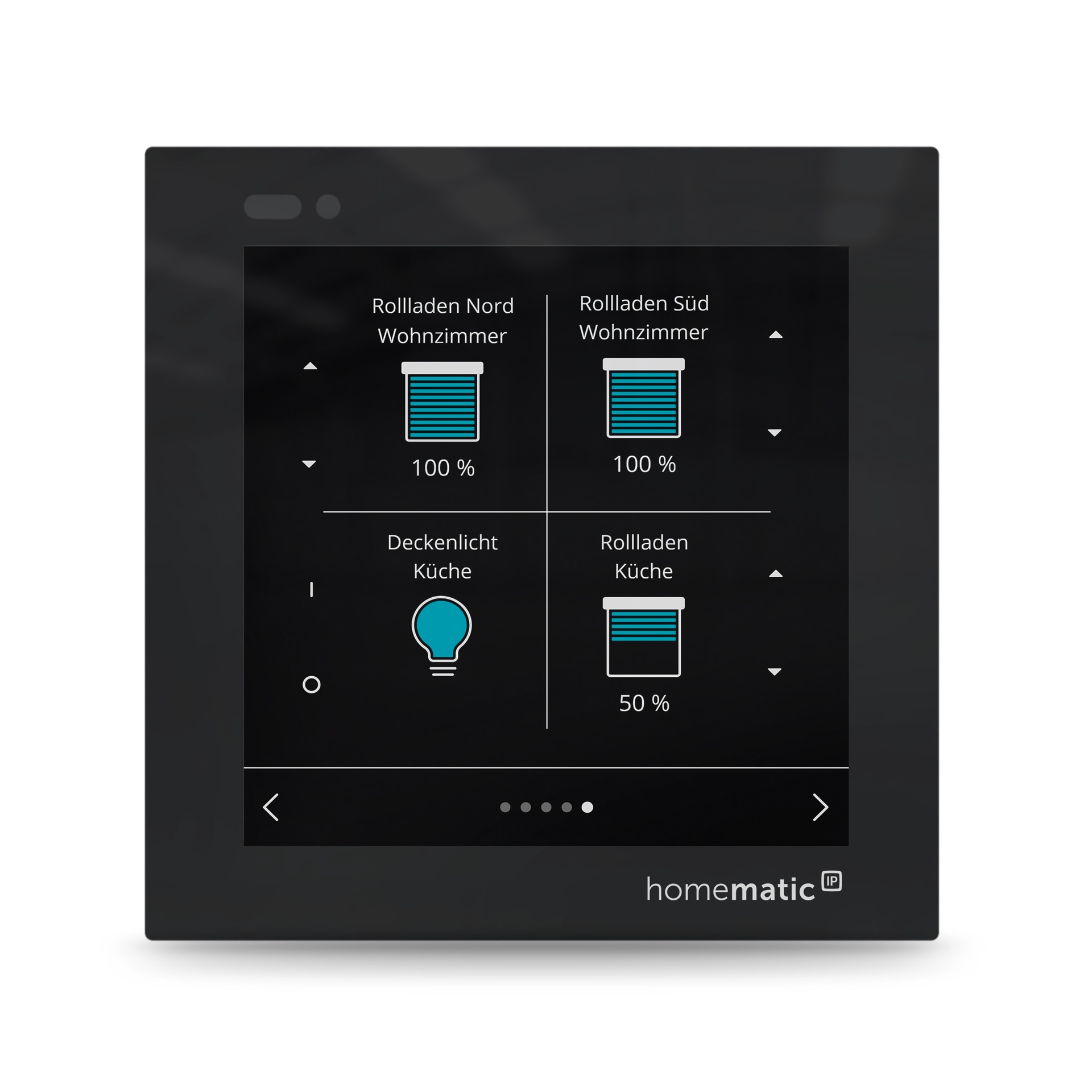 Homematic IP Smart-Home-Steuerelement »Glasdisplay«