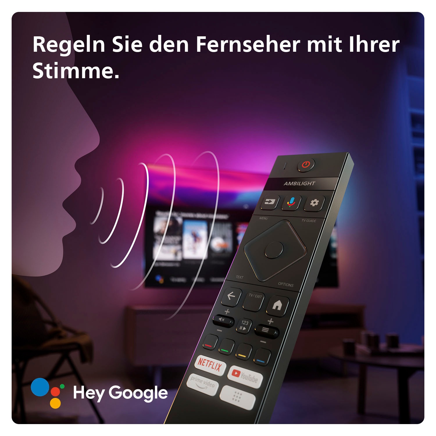 Philips OLED-Fernseher »42OLED809/12«, 4K Ultra HD, Smart-TV-Google TV