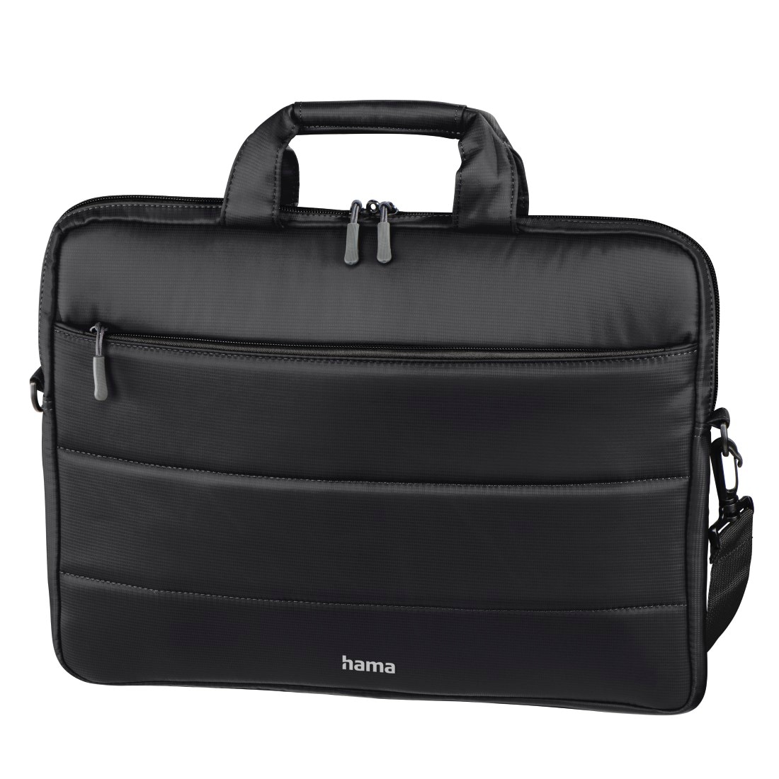 Hama Laptoptasche »Notebook Tasche bis 34 cm (13,3 Zoll) aus Nylon, eleganter Look«, Mit Tablet- und Dokumentenfach, Organizerstruktur und Trolleyband