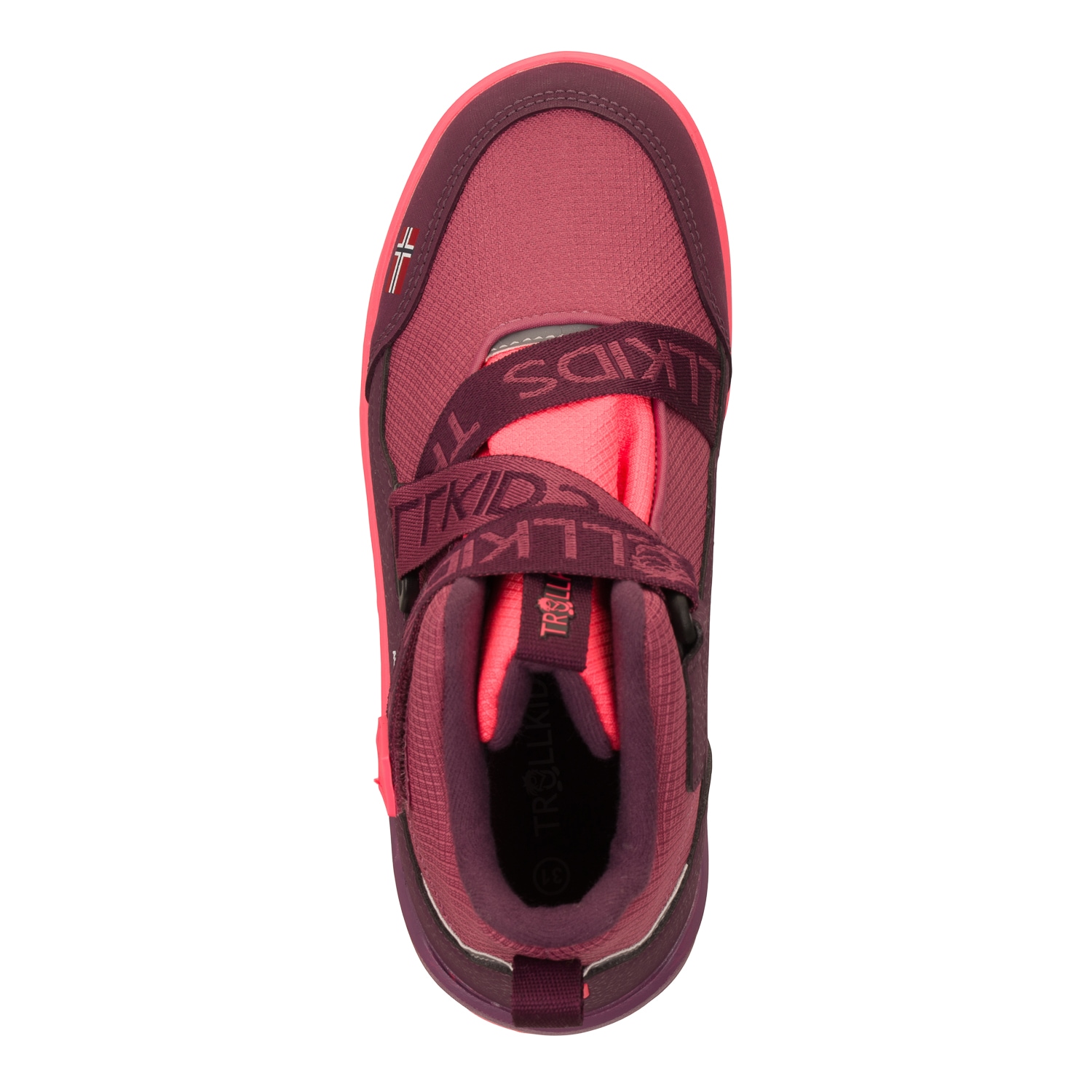 TROLLKIDS Barfußschuh »KIDS NORDFJORD BAREFOOT WINTER HIKER«  wasserdicht, warmes Fleecefutter
