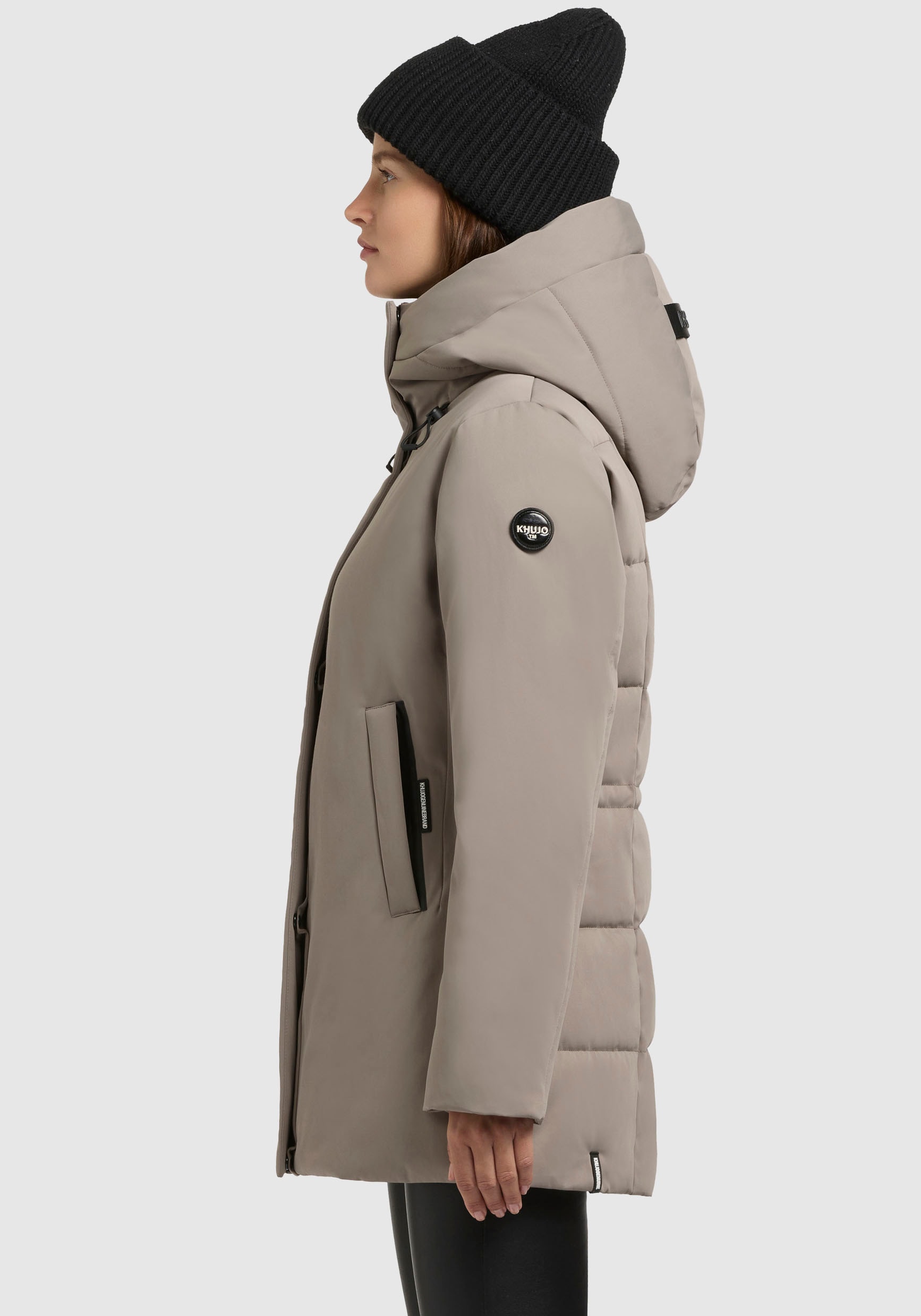 khujo Steppjacke »PALLA«, mit Kapuze
