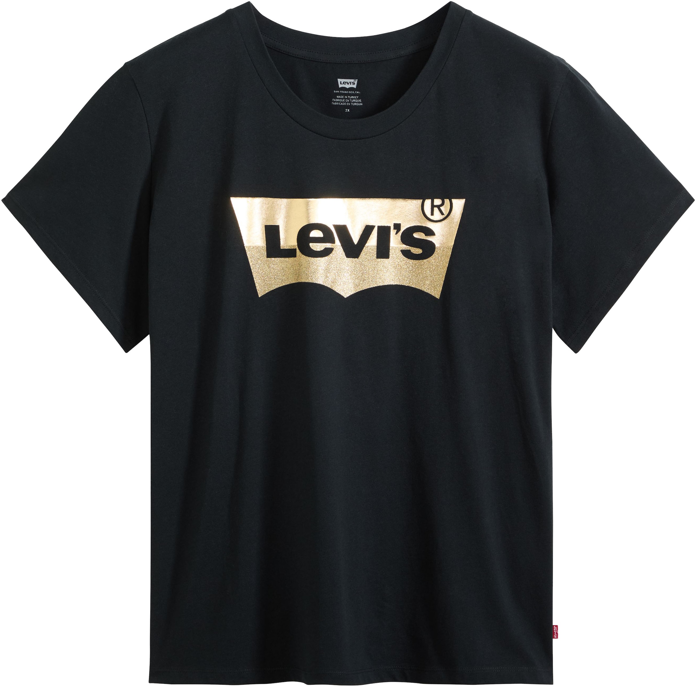 Levi's® Plus T-Shirt »PERFECT TEE« Figurumspielende Passform