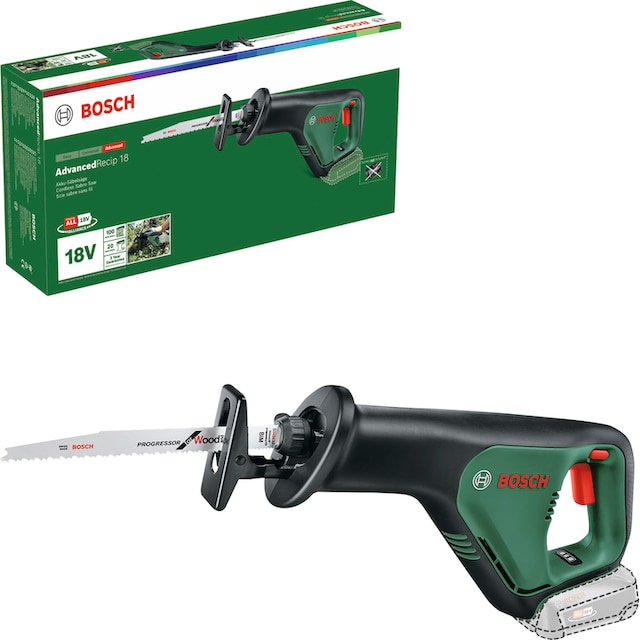 Bosch Home & Garden Akku-Säbelsäge »AdvancedRecip 18«, ohne Akku und  Ladegerät online kaufen | mit 3 Jahren XXL Garantie