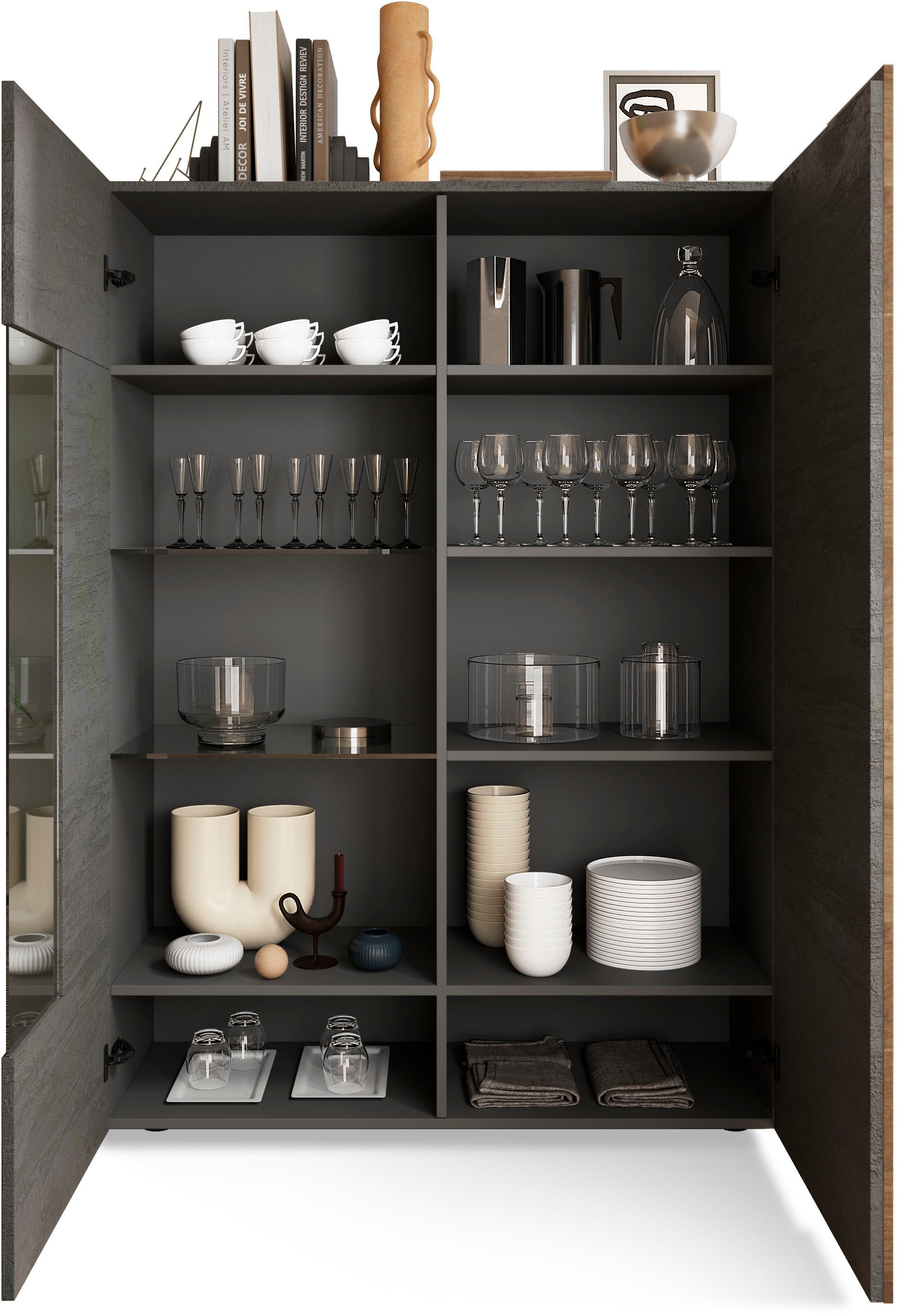 INOSIGN Vitrine »Venus, Strauraumvitrine«, Höhe 168 cm